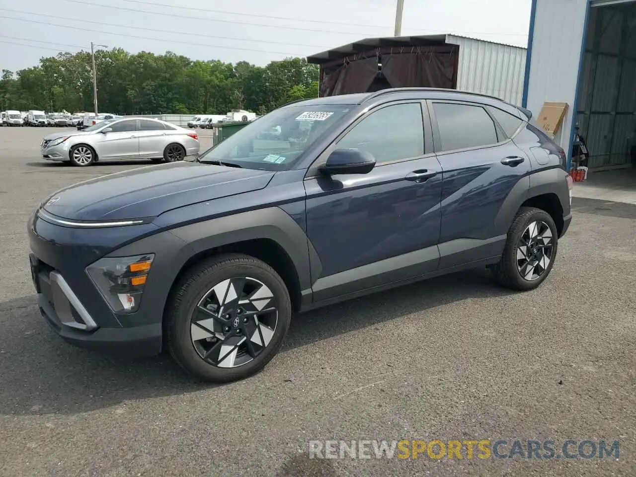 1 Photograph of a damaged car KM8HBCAB8SU196100 HYUNDAI KONA 2025