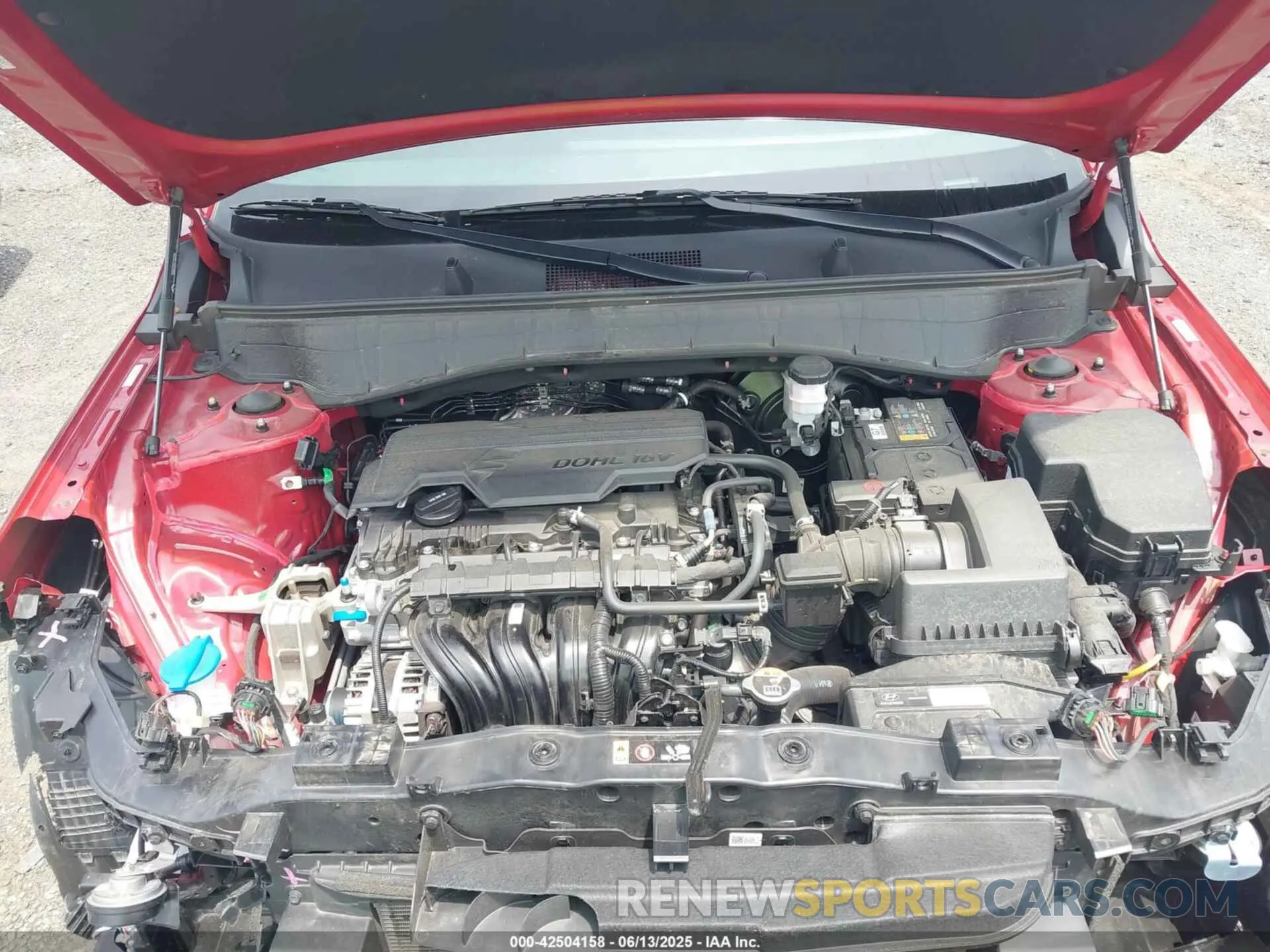 10 Photograph of a damaged car KM8HBCAB8SU201957 HYUNDAI KONA 2025