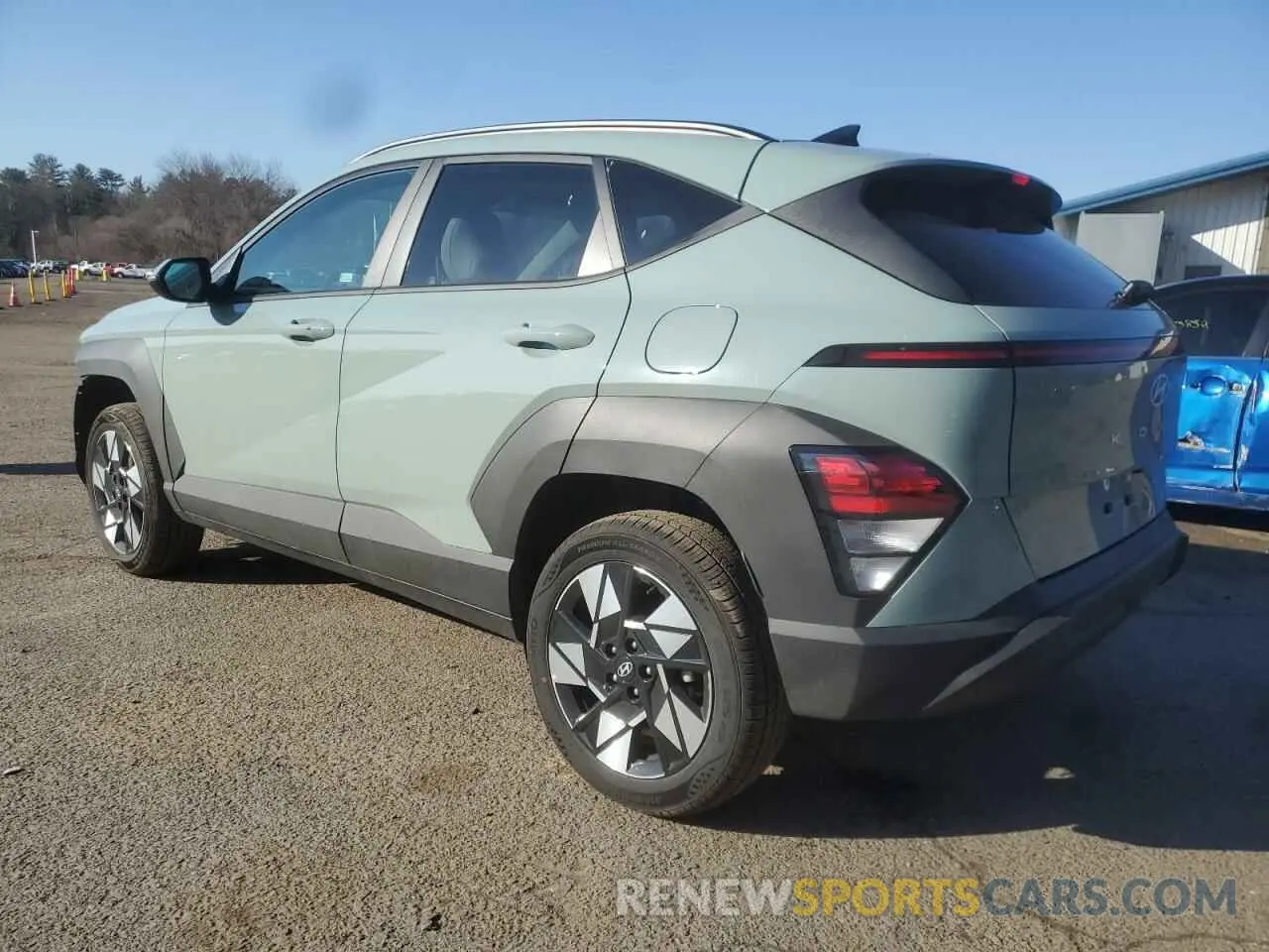 2 Photograph of a damaged car KM8HBCAB8SU222761 HYUNDAI KONA 2025