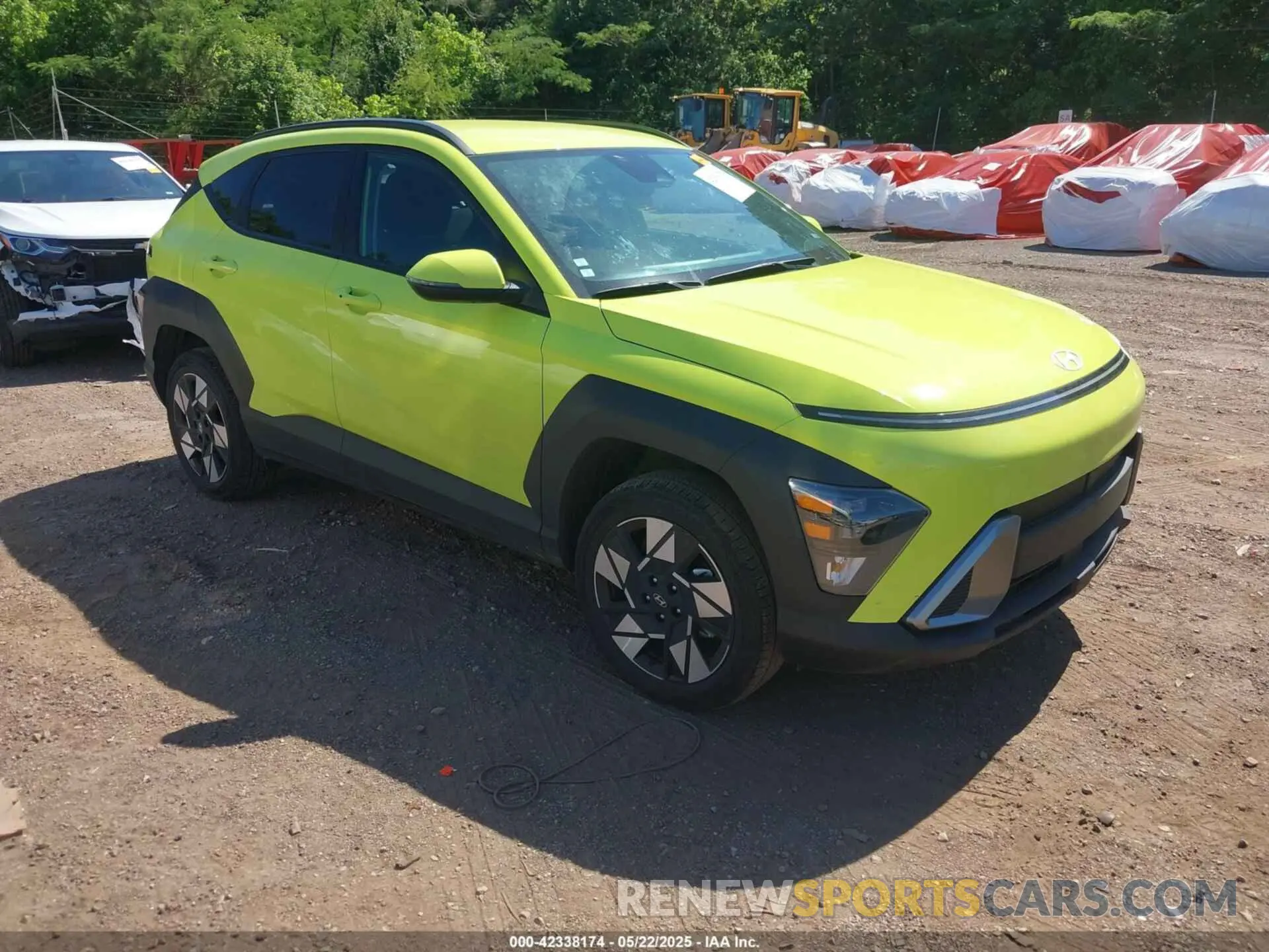 1 Photograph of a damaged car KM8HBCAB9SU195053 HYUNDAI KONA 2025