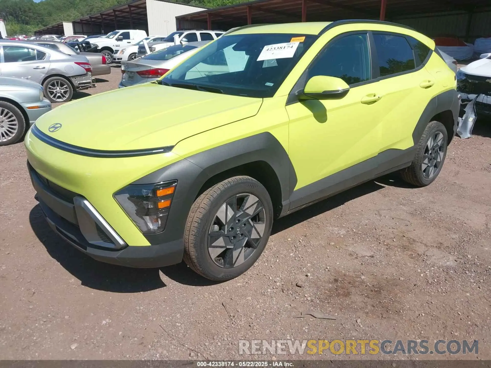 2 Photograph of a damaged car KM8HBCAB9SU195053 HYUNDAI KONA 2025