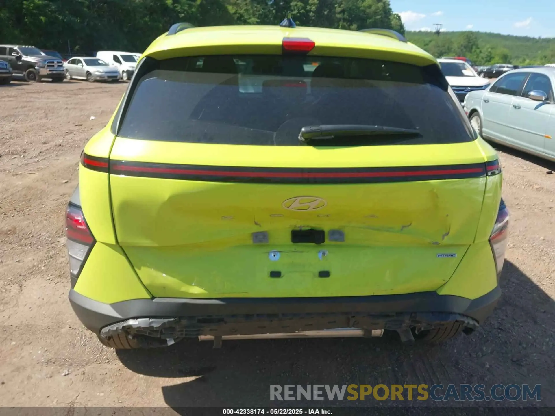 6 Photograph of a damaged car KM8HBCAB9SU195053 HYUNDAI KONA 2025