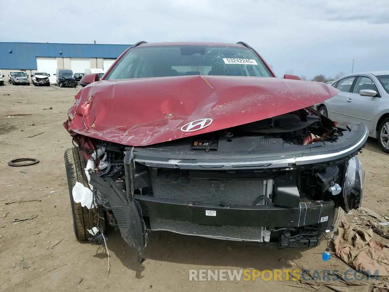 5 Photograph of a damaged car KM8HBCAB9SU204284 HYUNDAI KONA 2025