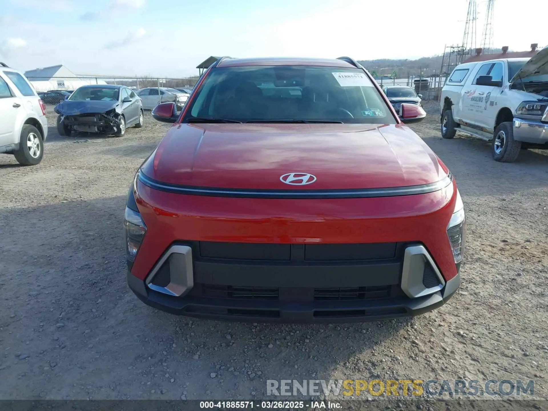 12 Photograph of a damaged car KM8HBCAB9SU214104 HYUNDAI KONA 2025