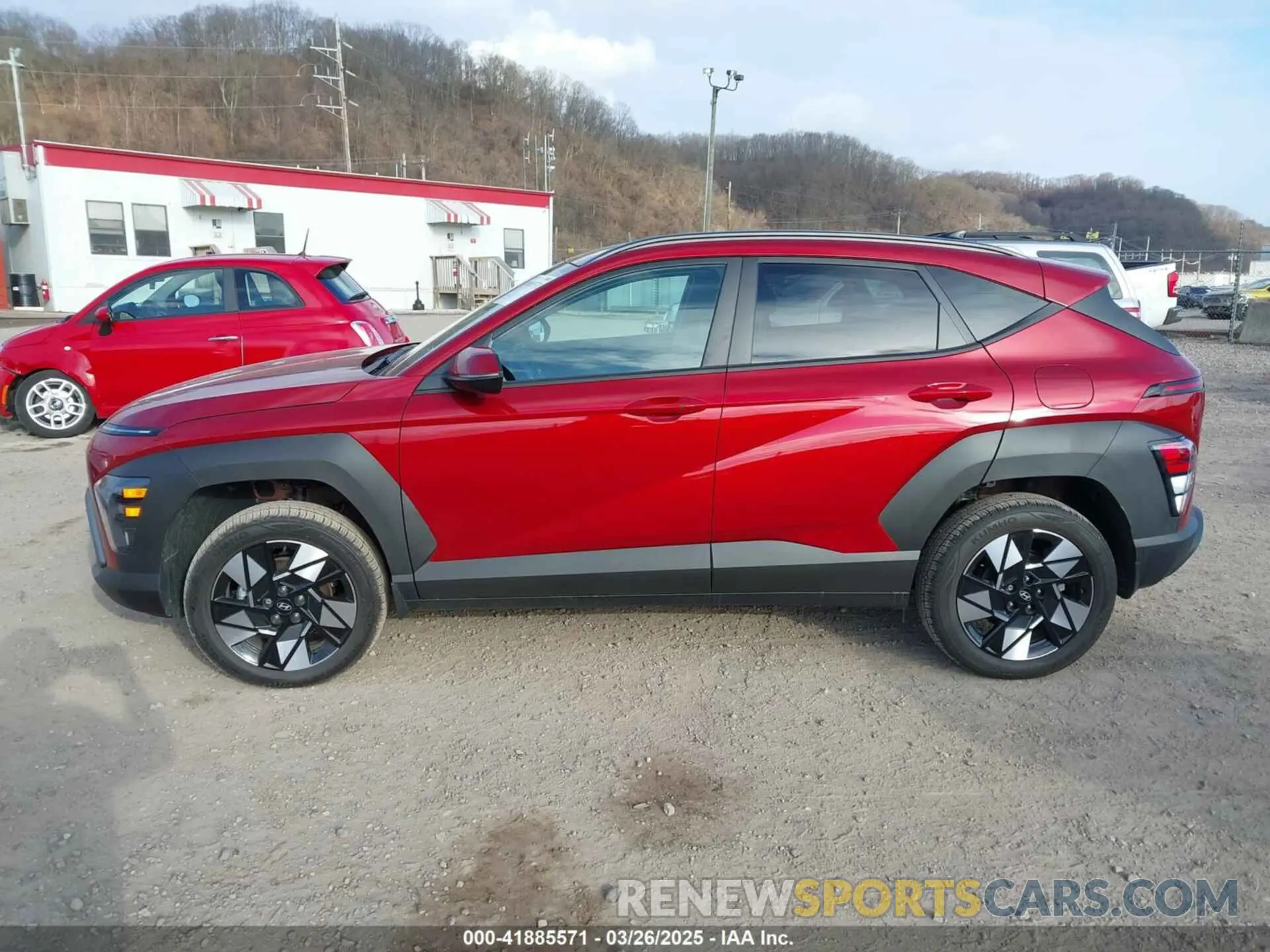 14 Photograph of a damaged car KM8HBCAB9SU214104 HYUNDAI KONA 2025