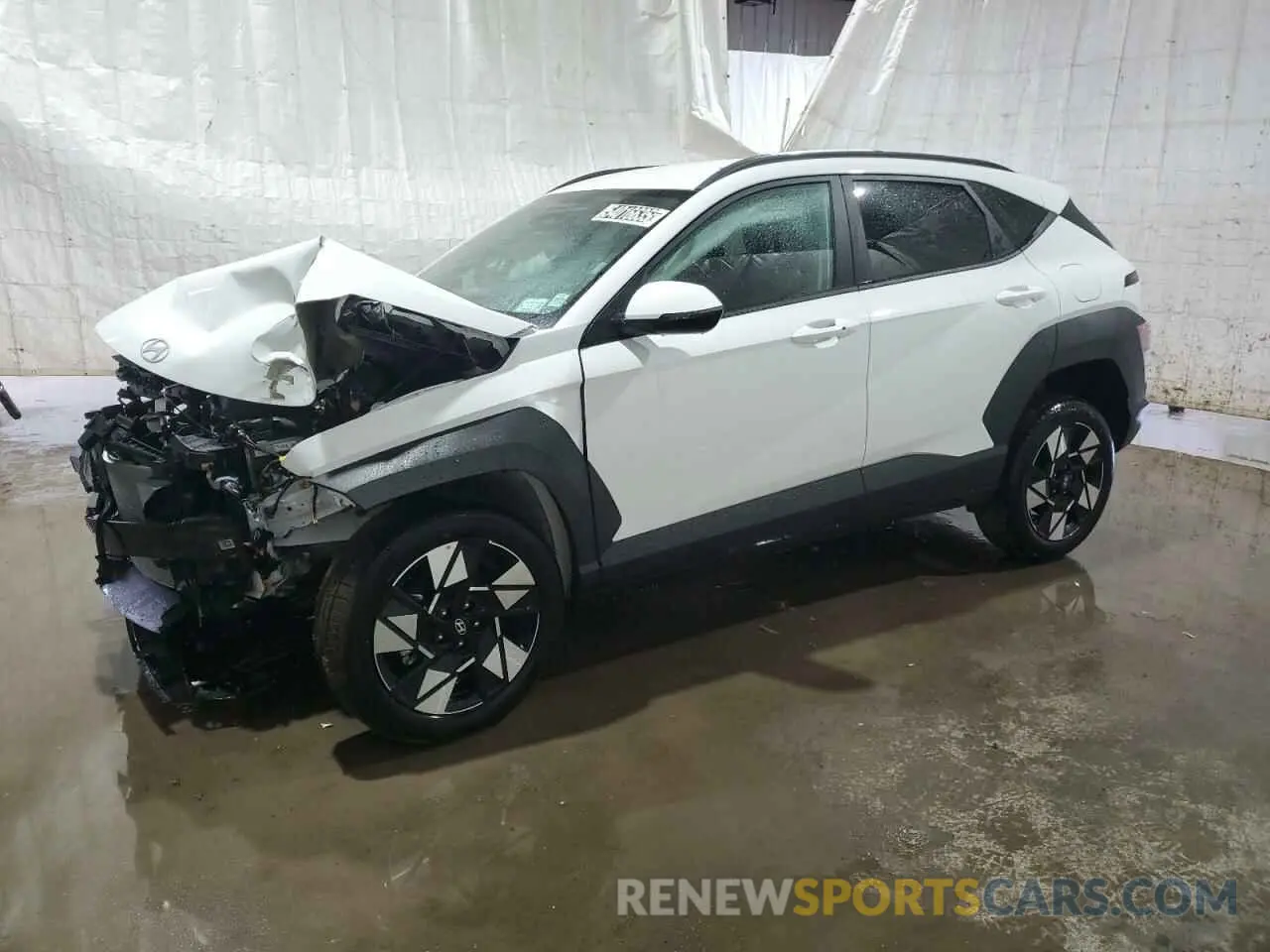 1 Photograph of a damaged car KM8HBCAB9SU270365 HYUNDAI KONA 2025