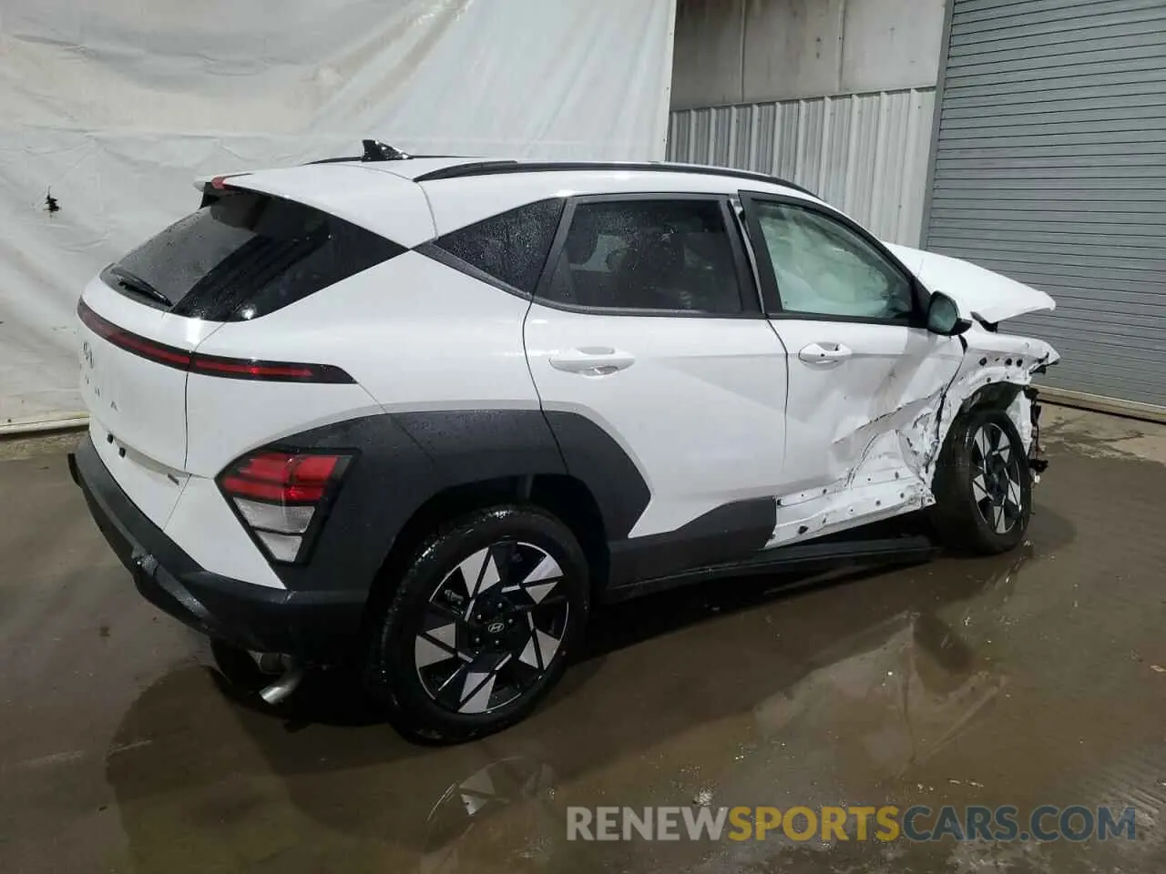 3 Photograph of a damaged car KM8HBCAB9SU270365 HYUNDAI KONA 2025