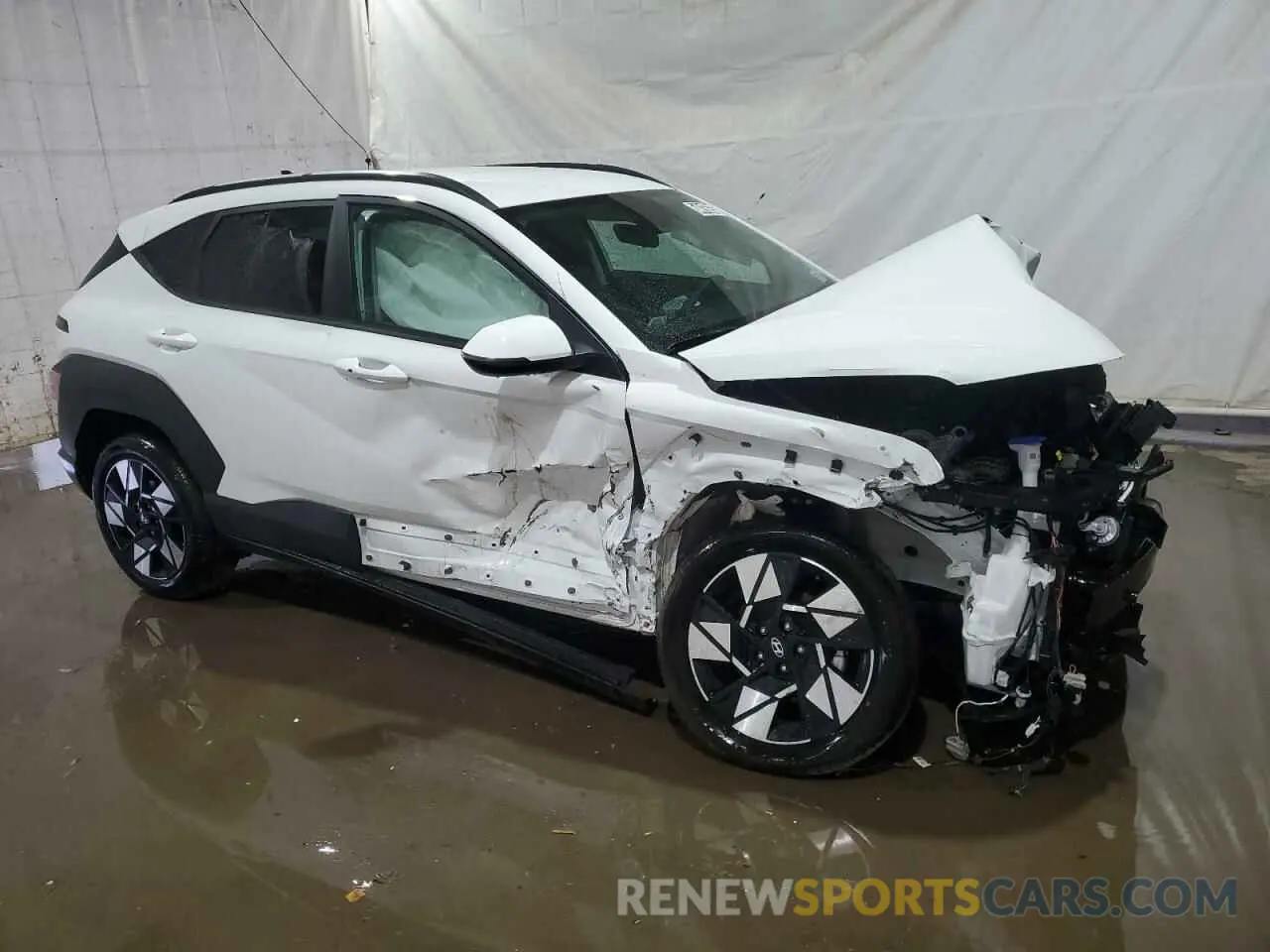 4 Photograph of a damaged car KM8HBCAB9SU270365 HYUNDAI KONA 2025
