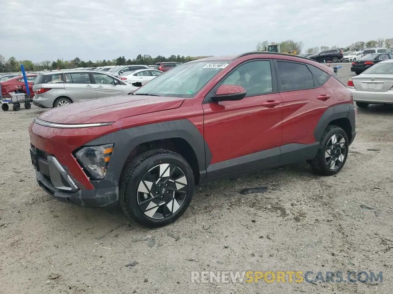 1 Photograph of a damaged car KM8HBCAB9SU286100 HYUNDAI KONA 2025