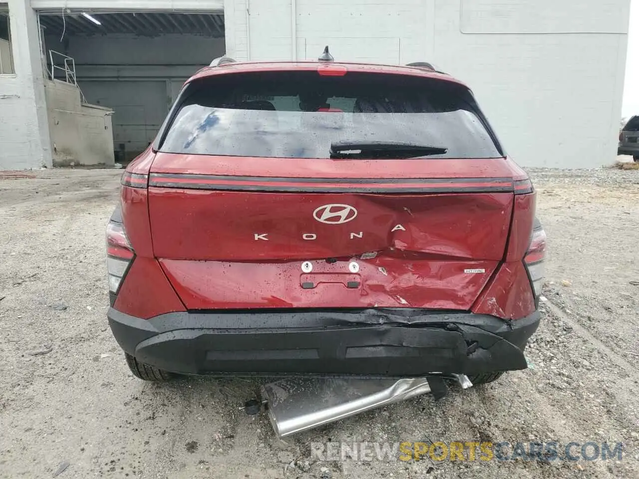 6 Photograph of a damaged car KM8HBCAB9SU286100 HYUNDAI KONA 2025