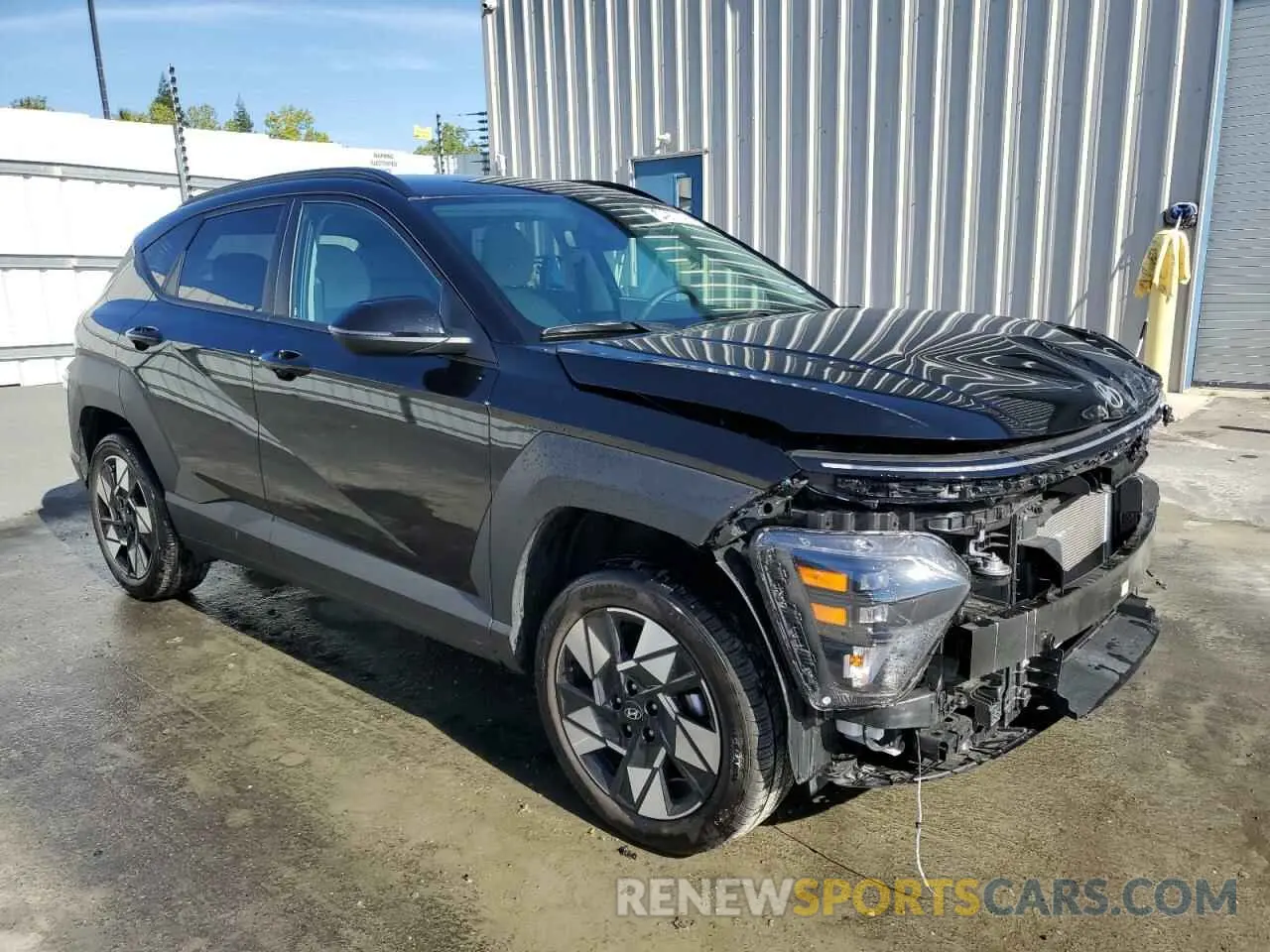 4 Photograph of a damaged car KM8HBCABXSU217884 HYUNDAI KONA 2025