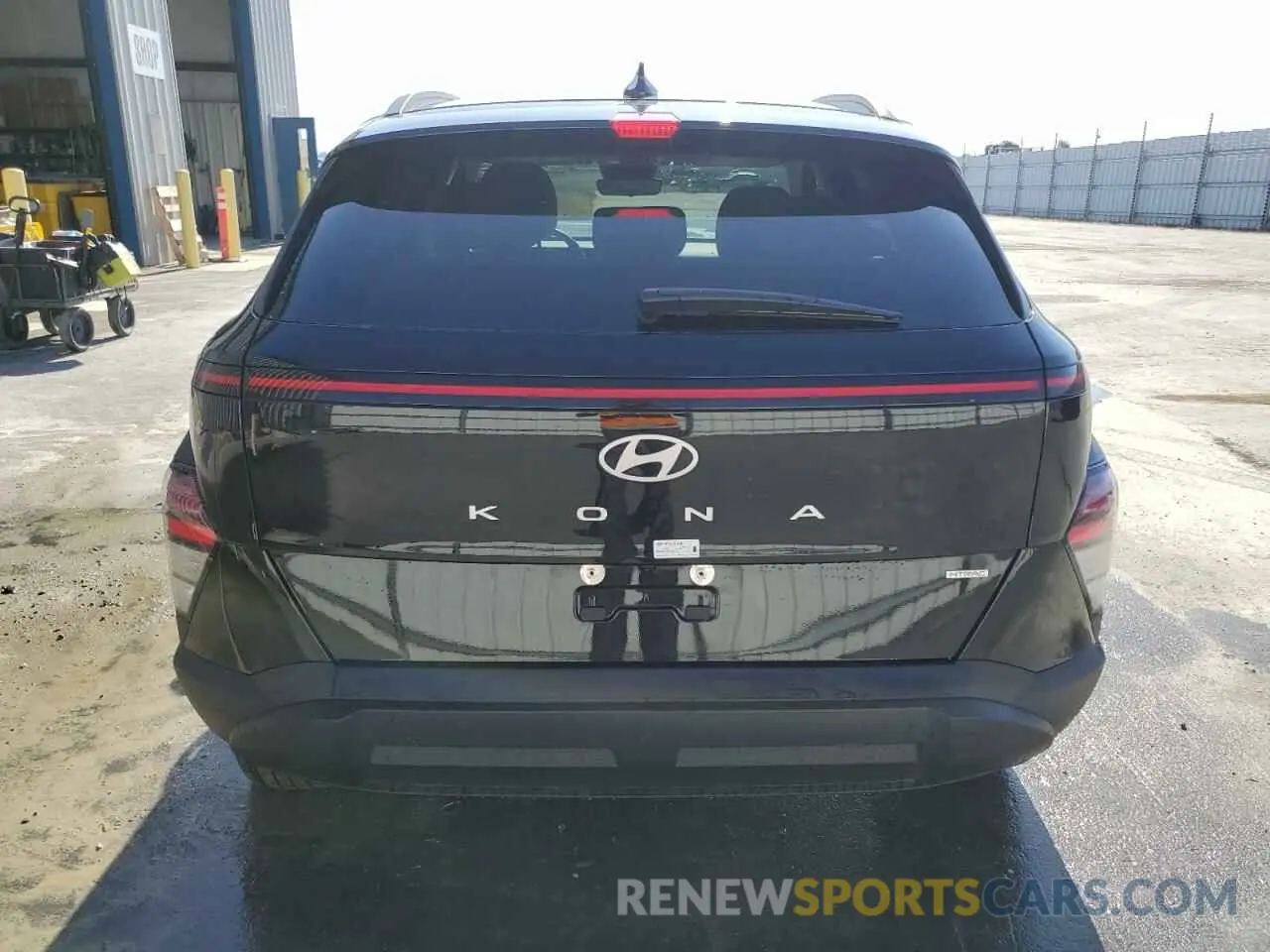 6 Photograph of a damaged car KM8HBCABXSU217884 HYUNDAI KONA 2025