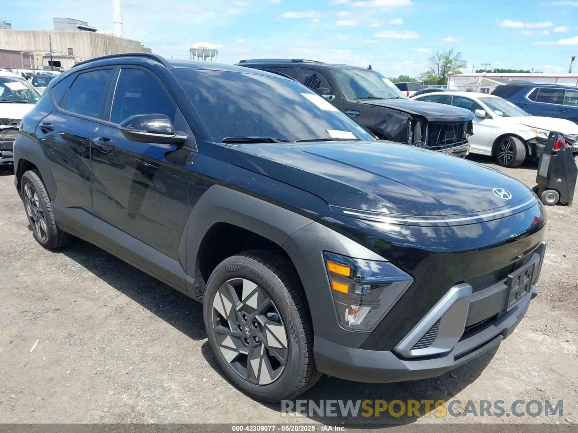 1 Photograph of a damaged car KM8HBCABXSU226701 HYUNDAI KONA 2025