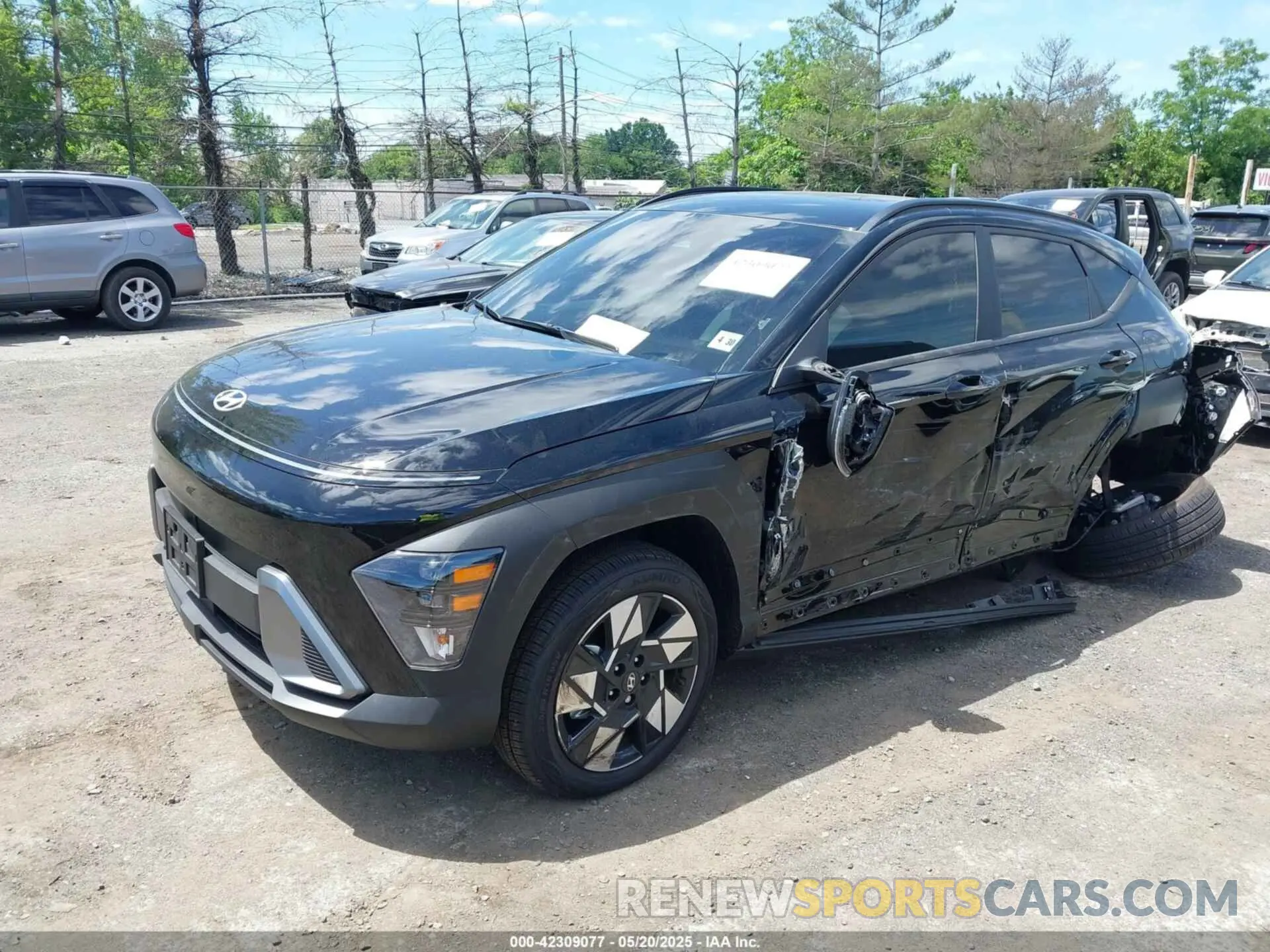 2 Photograph of a damaged car KM8HBCABXSU226701 HYUNDAI KONA 2025