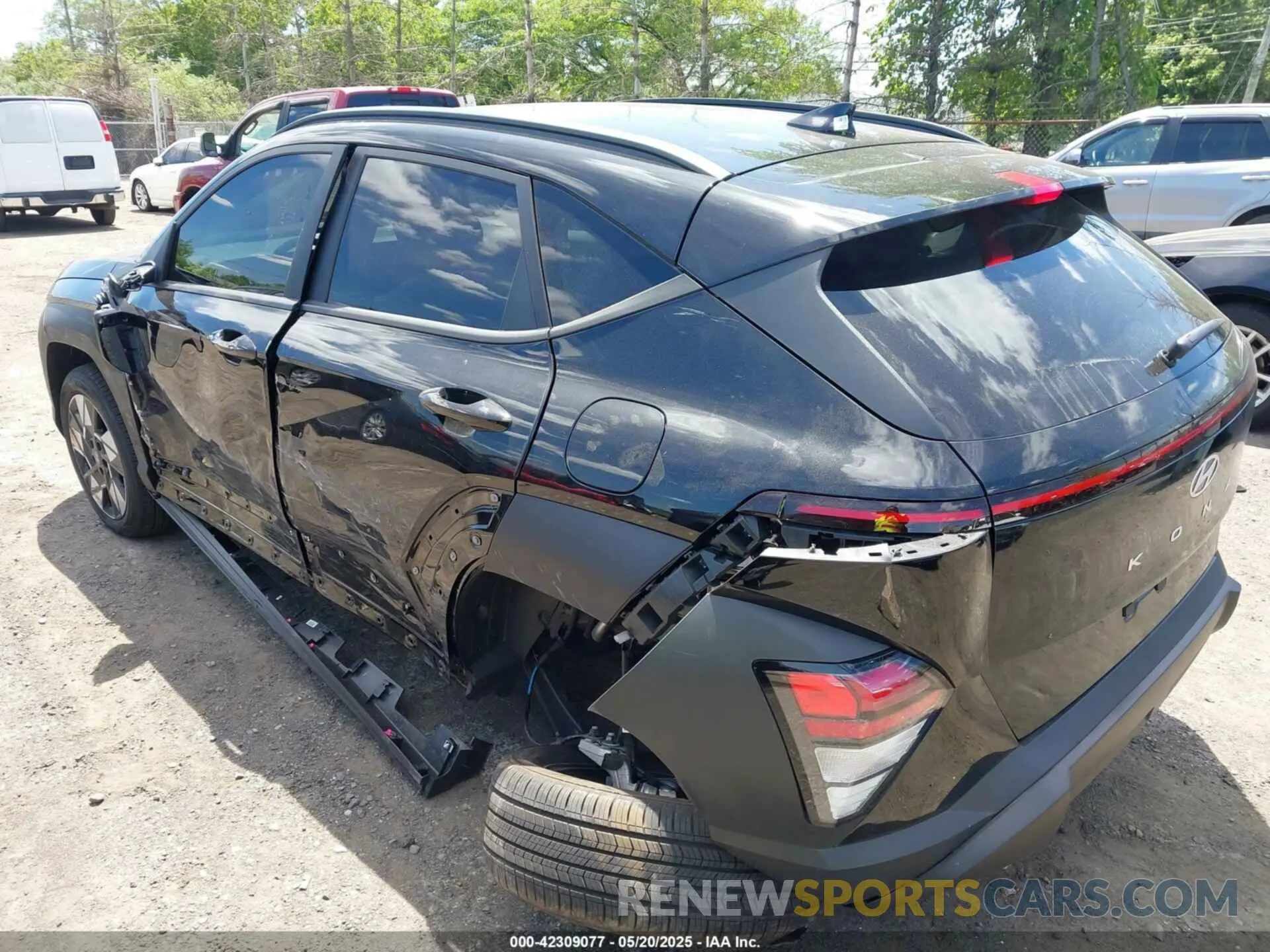 3 Photograph of a damaged car KM8HBCABXSU226701 HYUNDAI KONA 2025