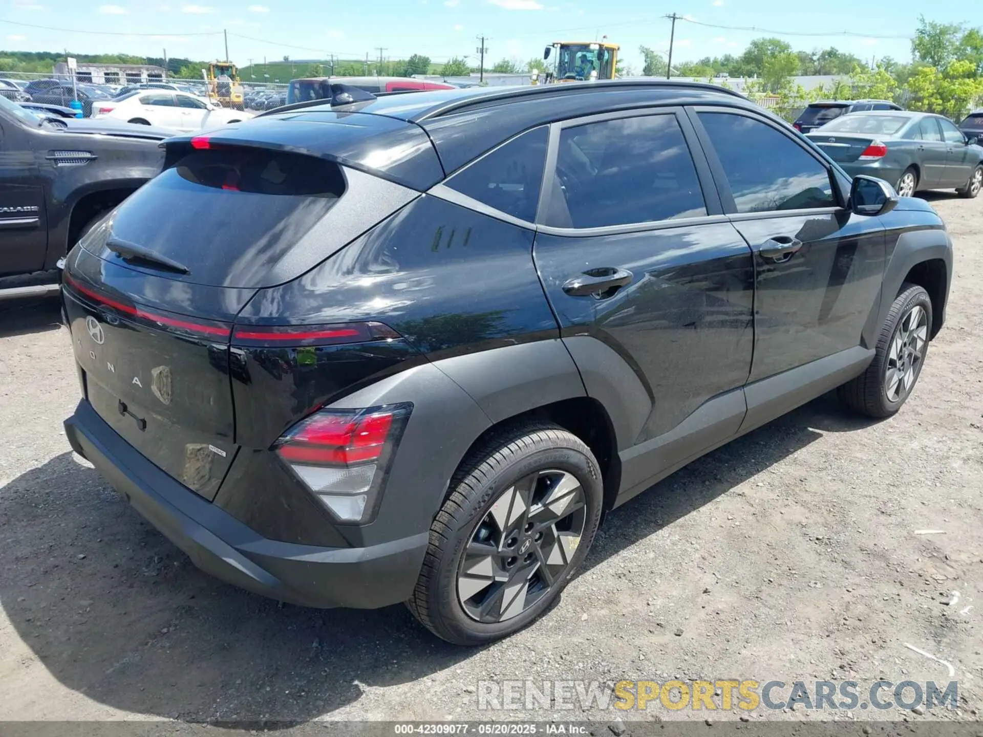 4 Photograph of a damaged car KM8HBCABXSU226701 HYUNDAI KONA 2025