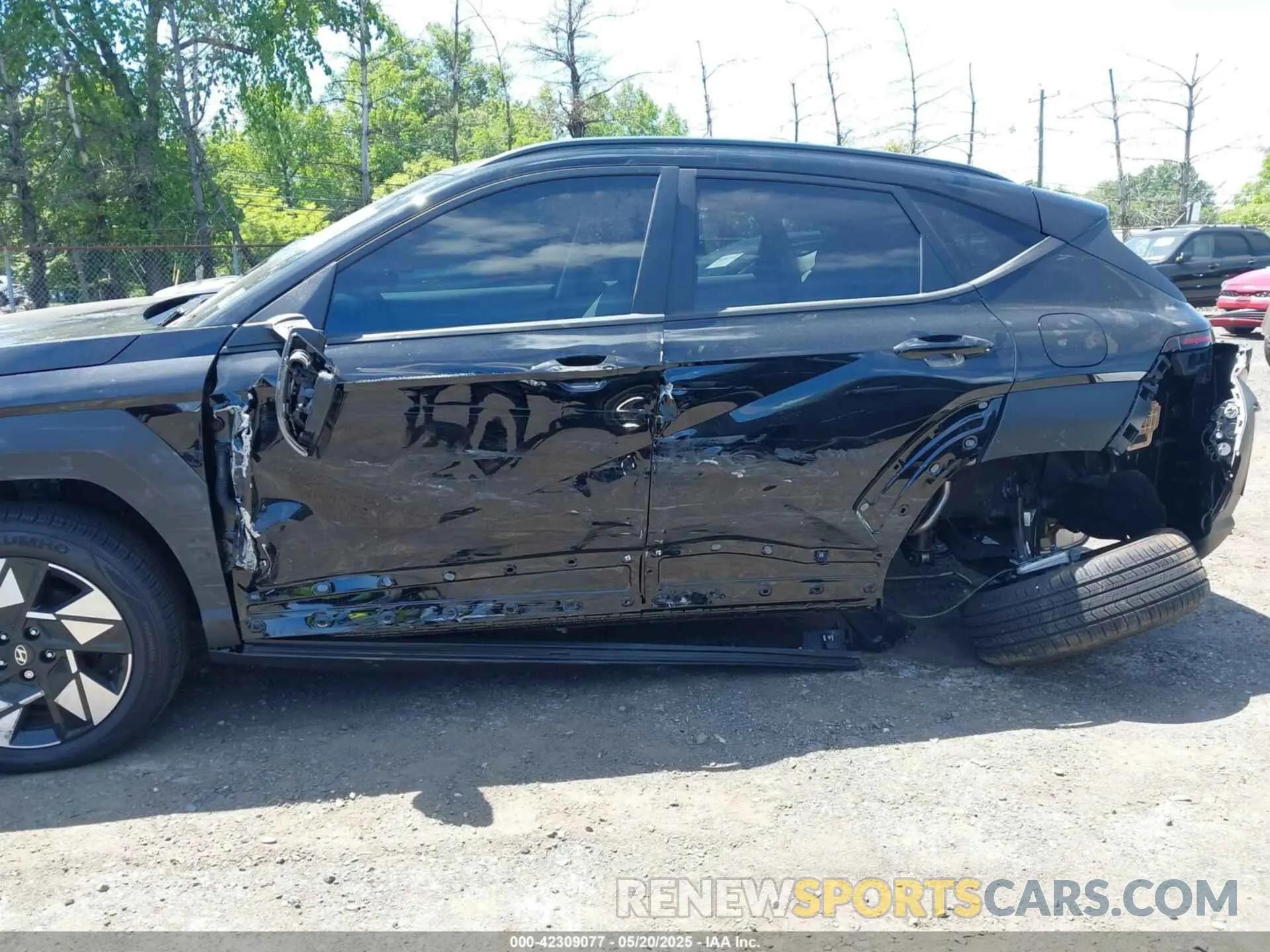 6 Photograph of a damaged car KM8HBCABXSU226701 HYUNDAI KONA 2025