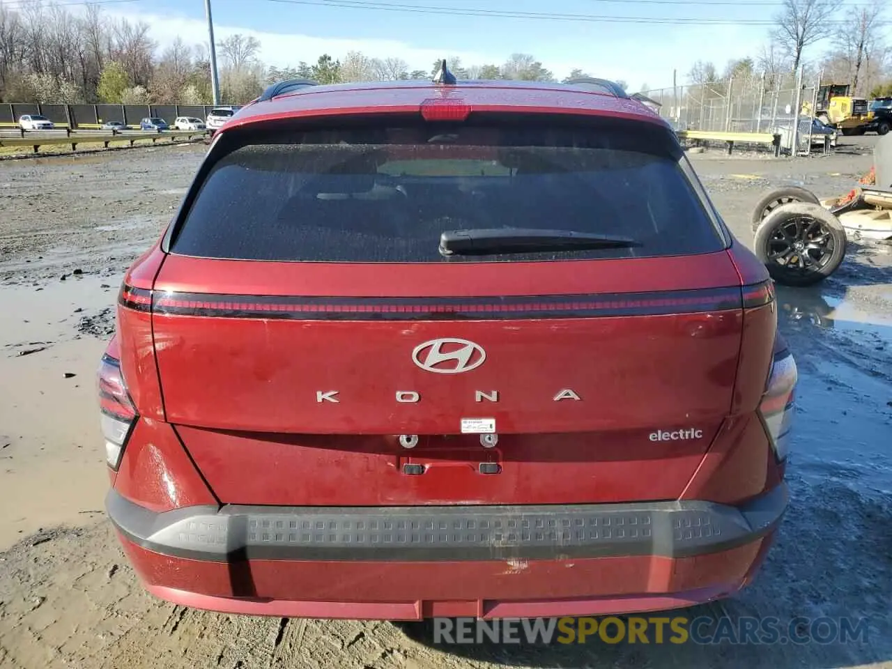6 Photograph of a damaged car KM8HC3A65SU018306 HYUNDAI KONA 2025