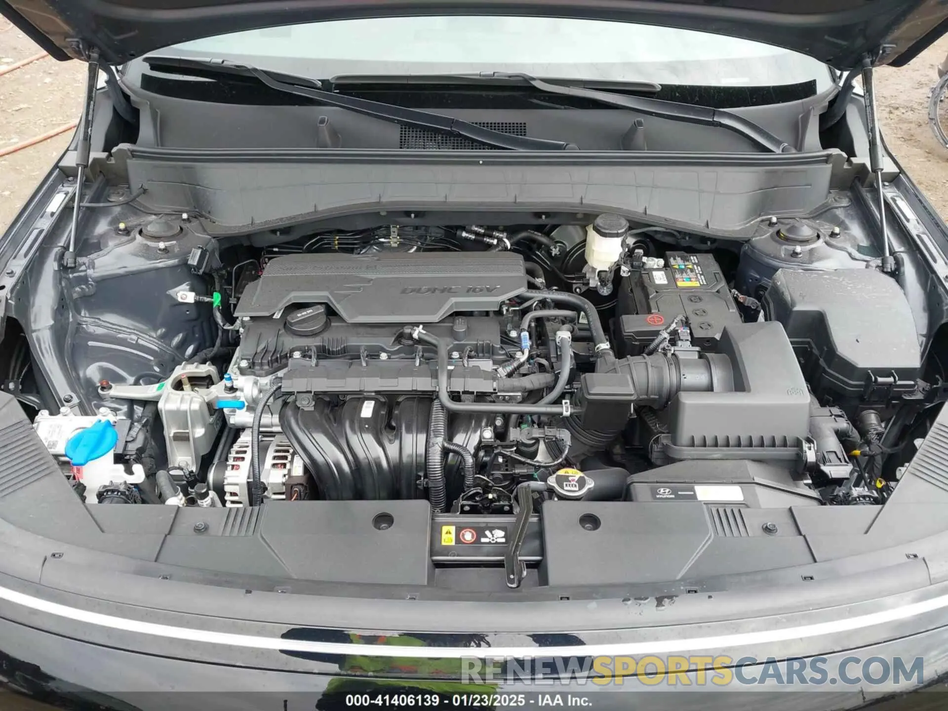 10 Photograph of a damaged car KM8HC3AB5SU214890 HYUNDAI KONA 2025