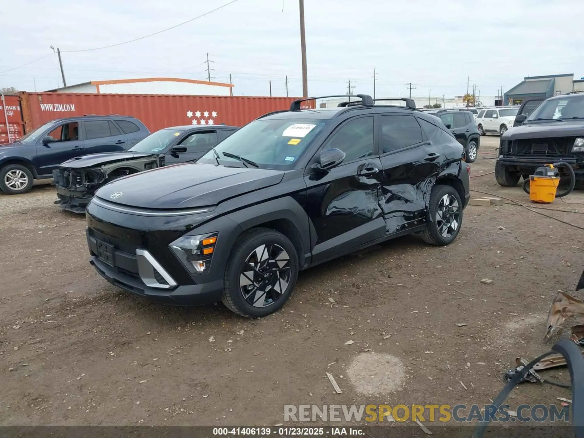 2 Photograph of a damaged car KM8HC3AB5SU214890 HYUNDAI KONA 2025