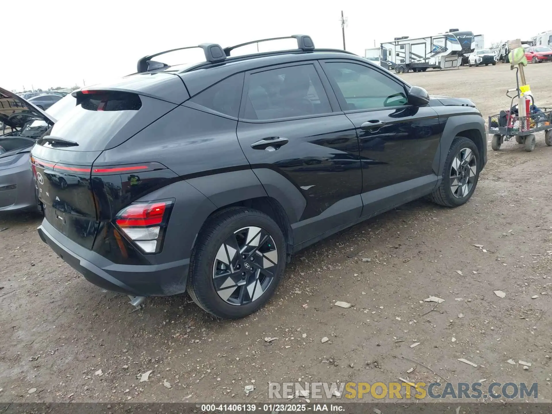 4 Photograph of a damaged car KM8HC3AB5SU214890 HYUNDAI KONA 2025