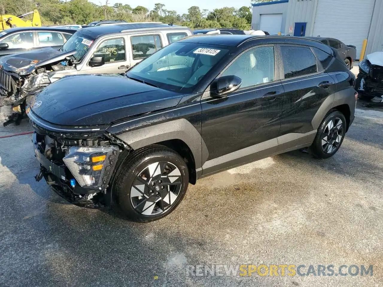 1 Photograph of a damaged car KM8HC3AB8SU206783 HYUNDAI KONA 2025