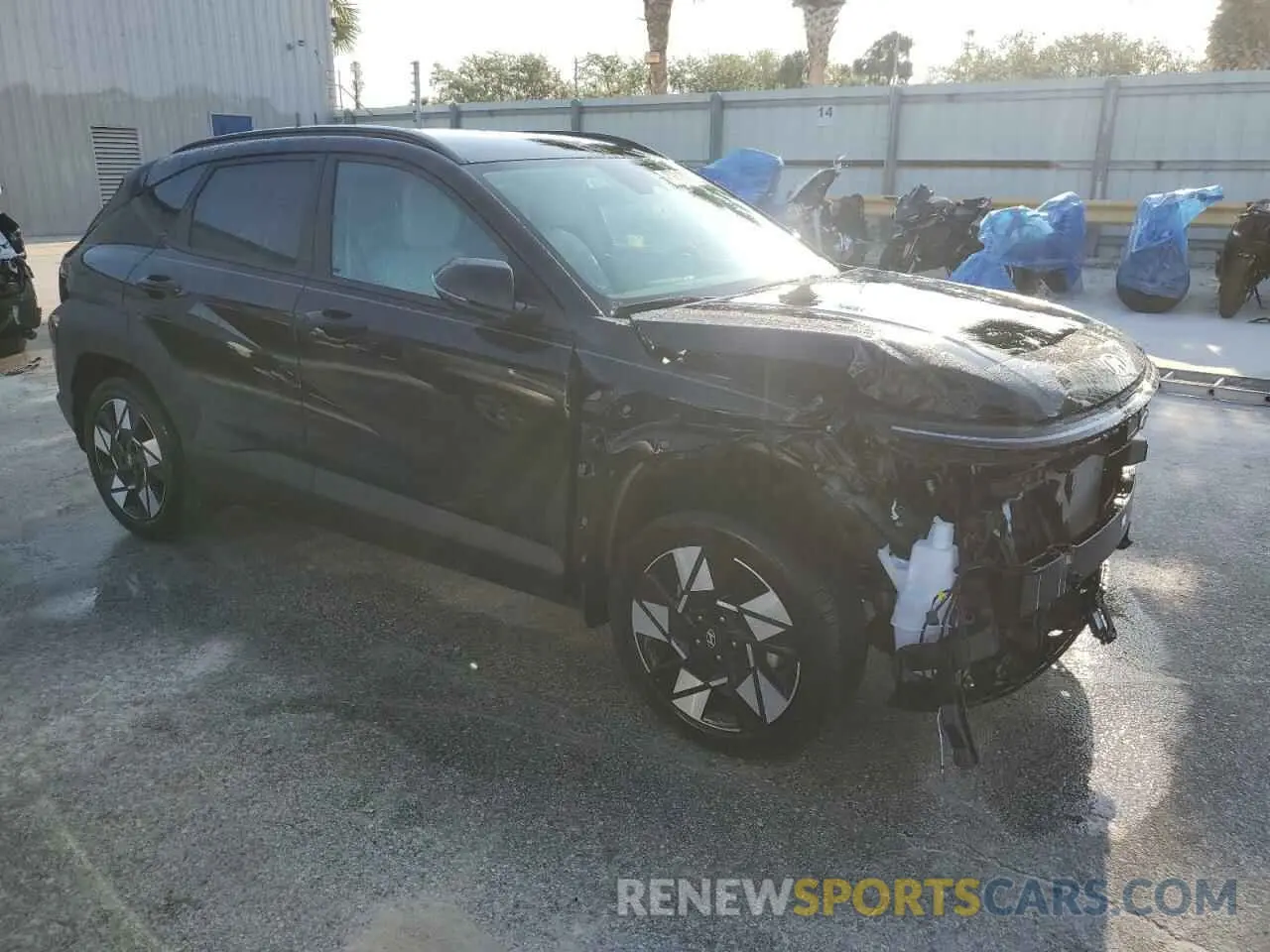 4 Photograph of a damaged car KM8HC3AB8SU206783 HYUNDAI KONA 2025