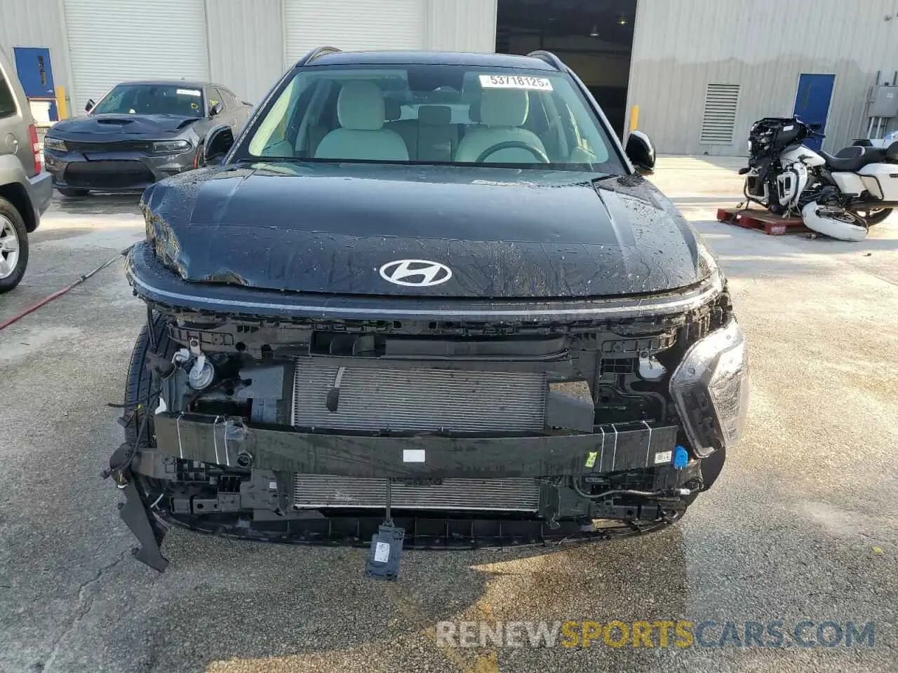 5 Photograph of a damaged car KM8HC3AB8SU206783 HYUNDAI KONA 2025