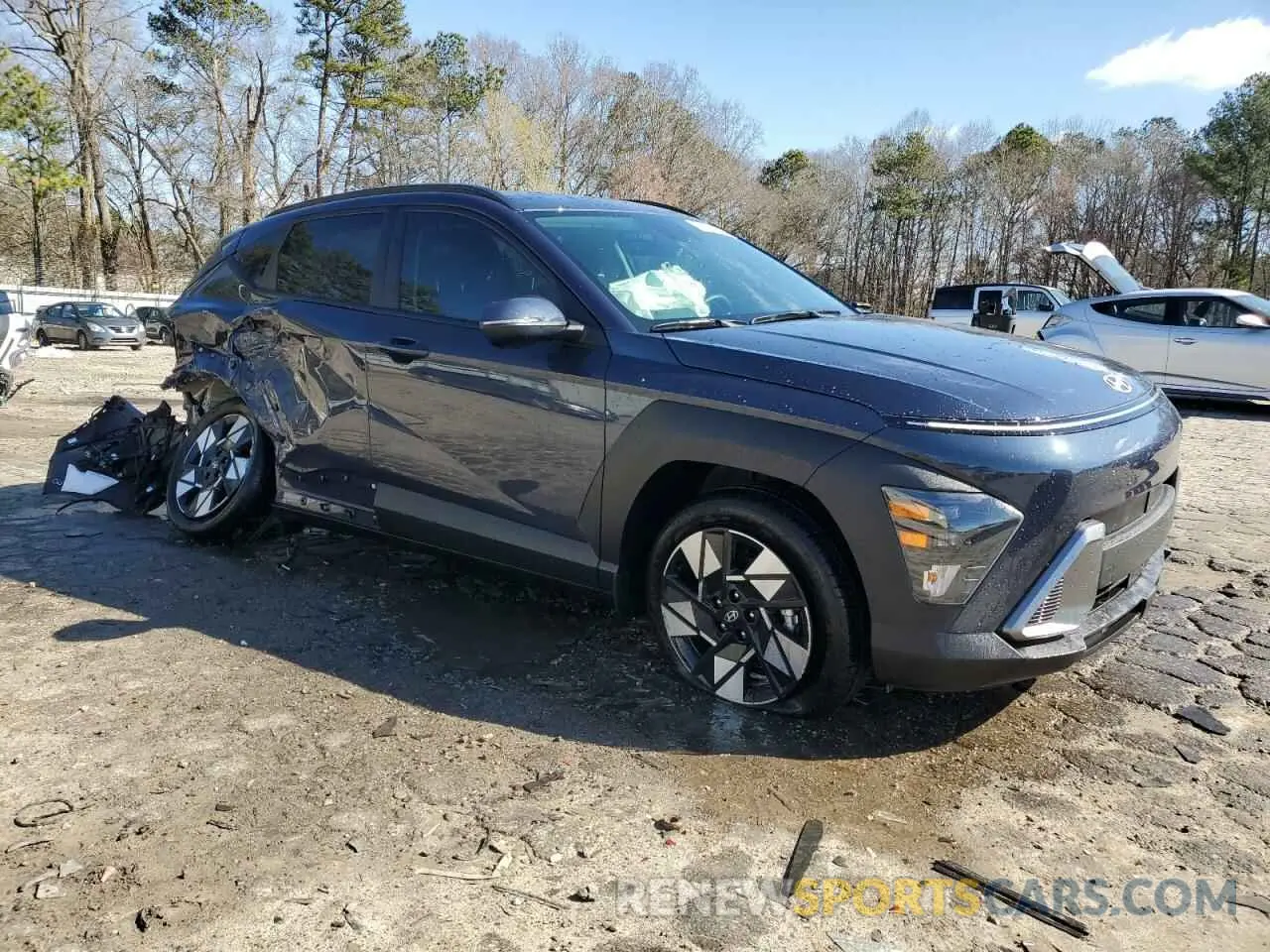 4 Photograph of a damaged car KM8HC3AB9SU205142 HYUNDAI KONA 2025