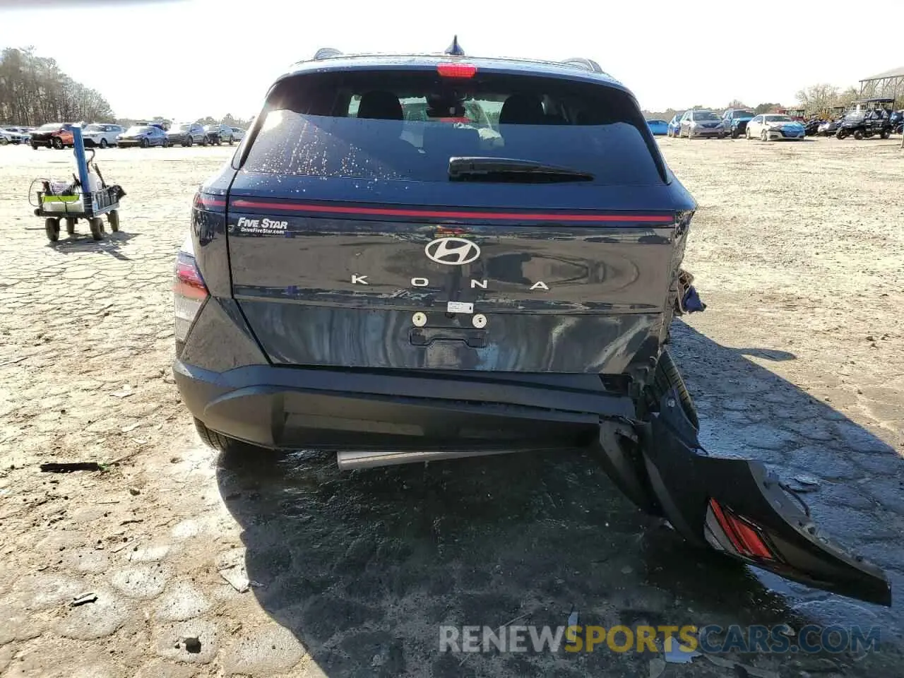 6 Photograph of a damaged car KM8HC3AB9SU205142 HYUNDAI KONA 2025