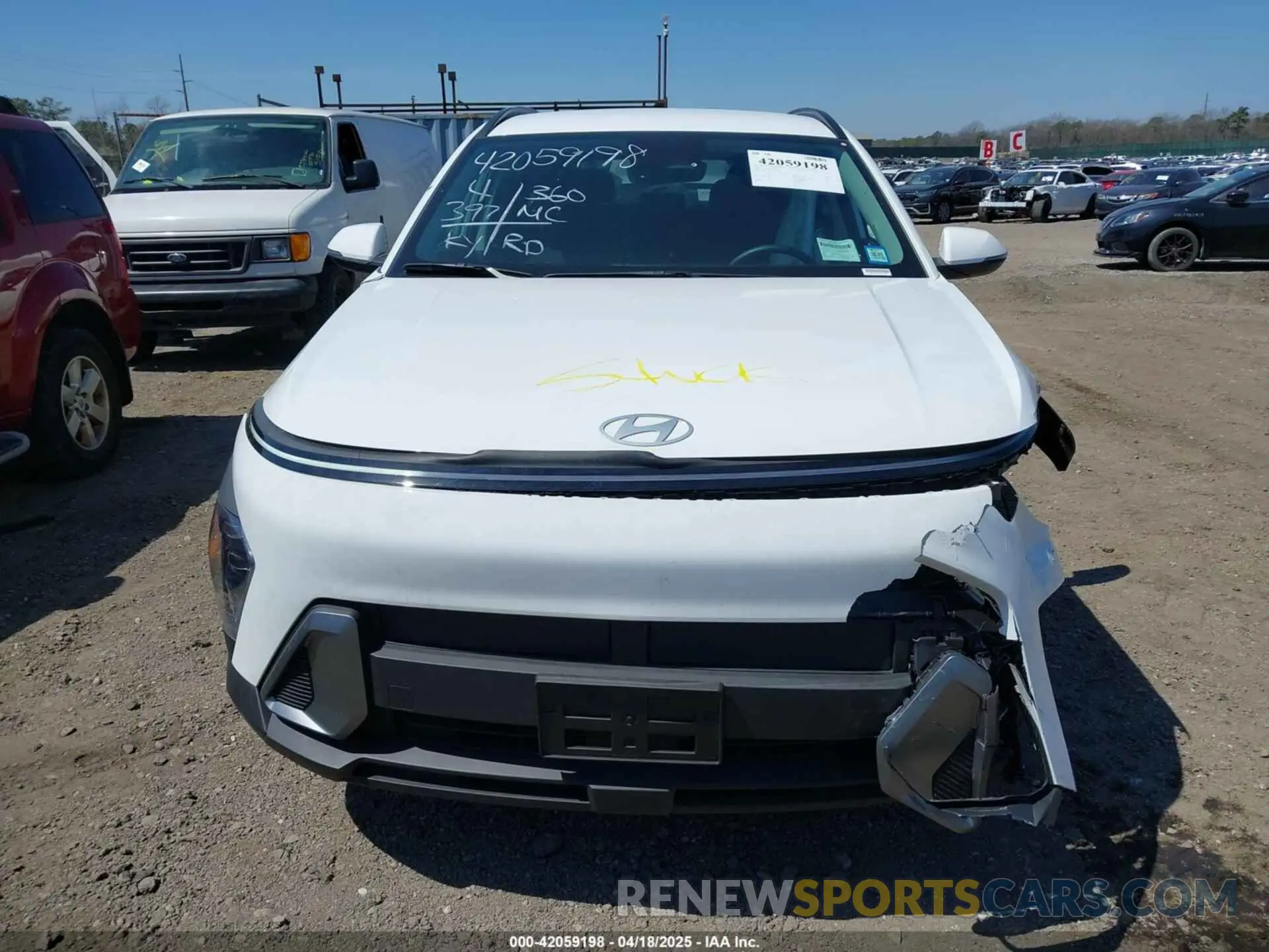 12 Photograph of a damaged car KM8HCCAB0SU214649 HYUNDAI KONA 2025