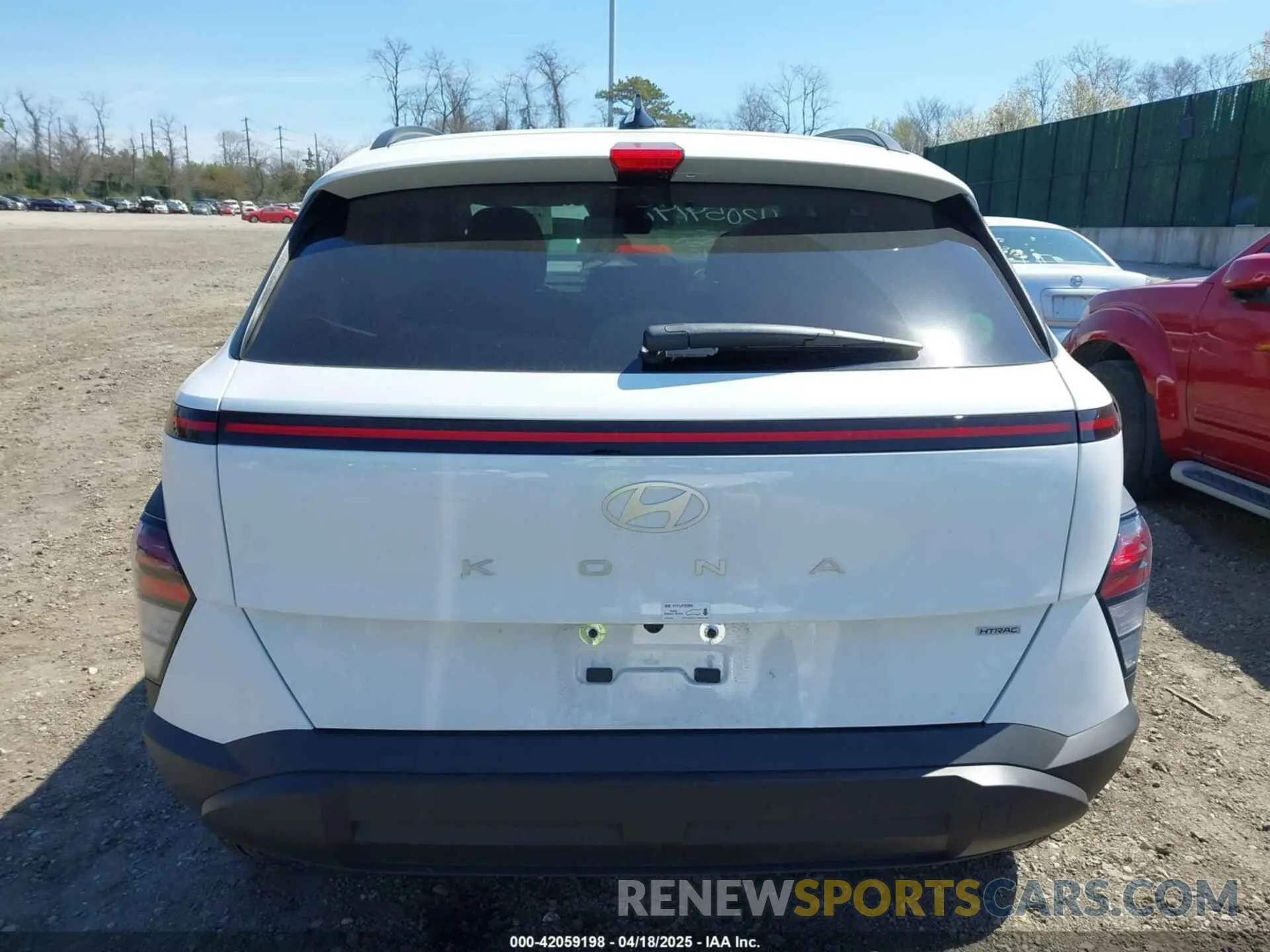 16 Photograph of a damaged car KM8HCCAB0SU214649 HYUNDAI KONA 2025