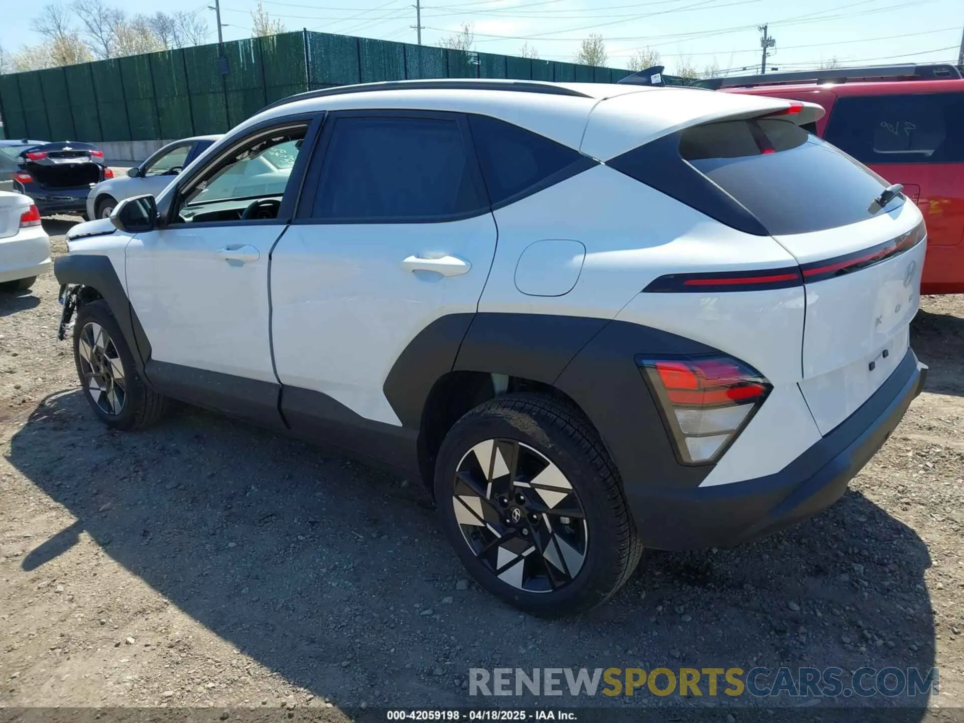 3 Photograph of a damaged car KM8HCCAB0SU214649 HYUNDAI KONA 2025