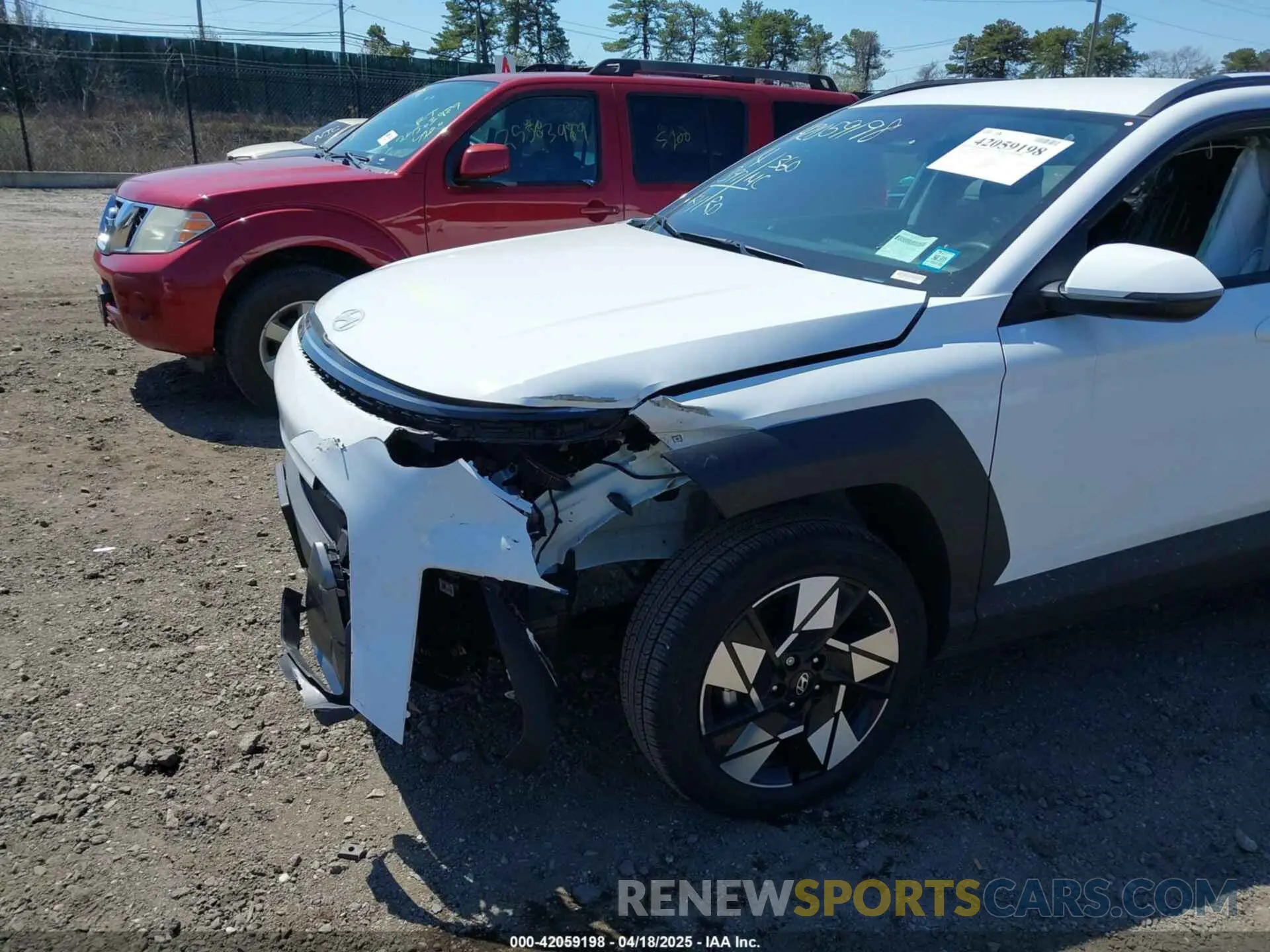 6 Photograph of a damaged car KM8HCCAB0SU214649 HYUNDAI KONA 2025
