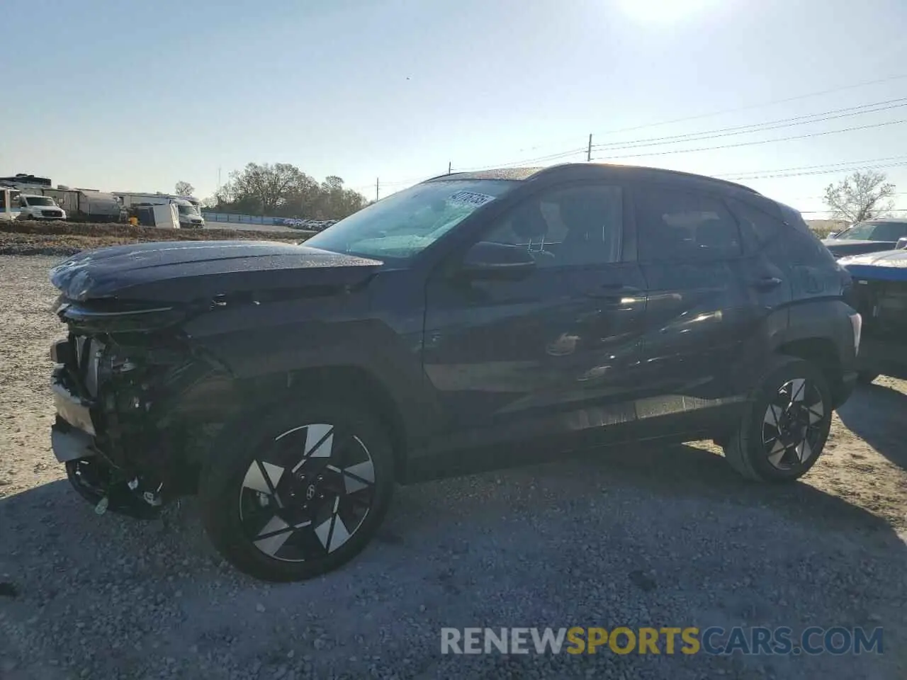1 Photograph of a damaged car KM8HCCAB3SU217271 HYUNDAI KONA 2025