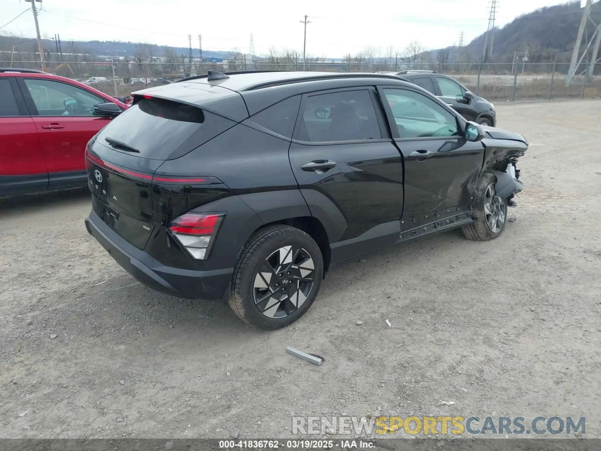 4 Photograph of a damaged car KM8HCCAB6SU189627 HYUNDAI KONA 2025