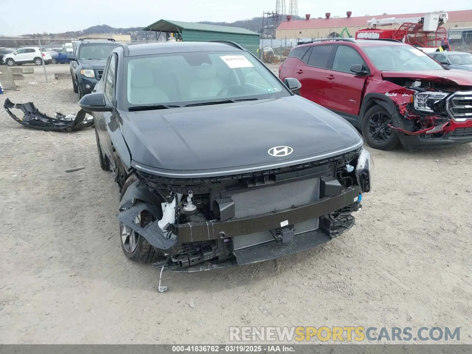6 Photograph of a damaged car KM8HCCAB6SU189627 HYUNDAI KONA 2025