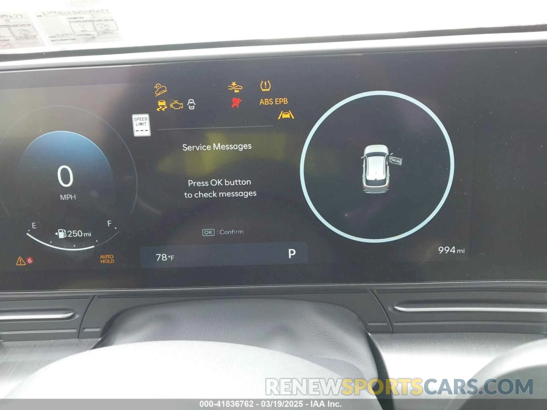 7 Photograph of a damaged car KM8HCCAB6SU189627 HYUNDAI KONA 2025