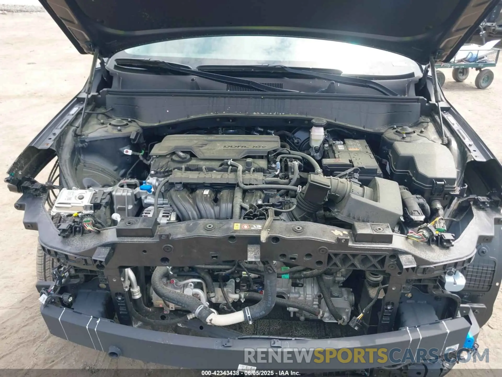 10 Photograph of a damaged car KM8HCCAB6SU189630 HYUNDAI KONA 2025