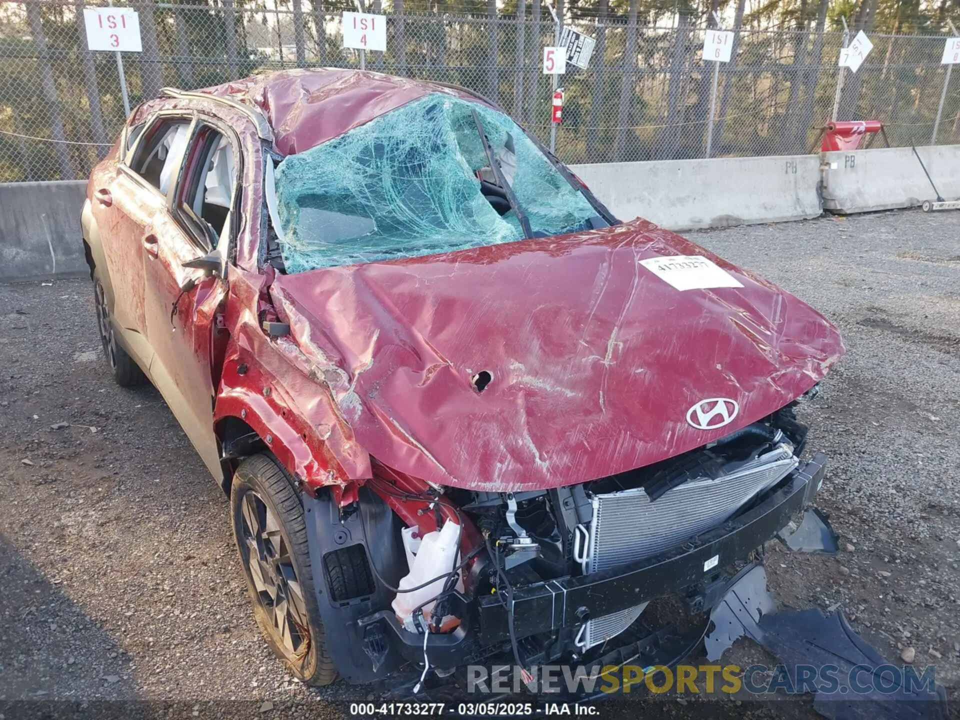 6 Photograph of a damaged car KM8HCCABXSU260201 HYUNDAI KONA 2025