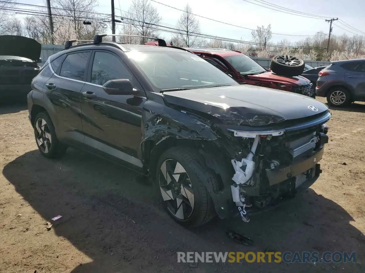 4 Photograph of a damaged car KM8HECA31SU200925 HYUNDAI KONA 2025