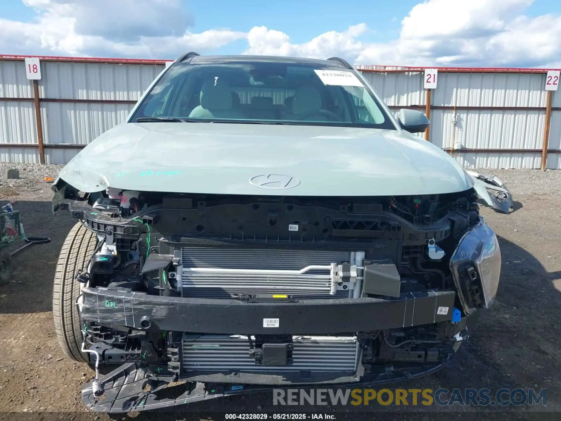 13 Photograph of a damaged car KM8HECA35SU259220 HYUNDAI KONA 2025