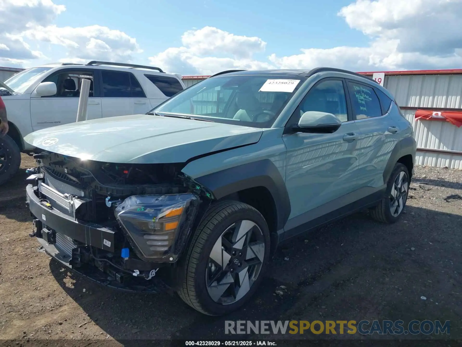 2 Photograph of a damaged car KM8HECA35SU259220 HYUNDAI KONA 2025