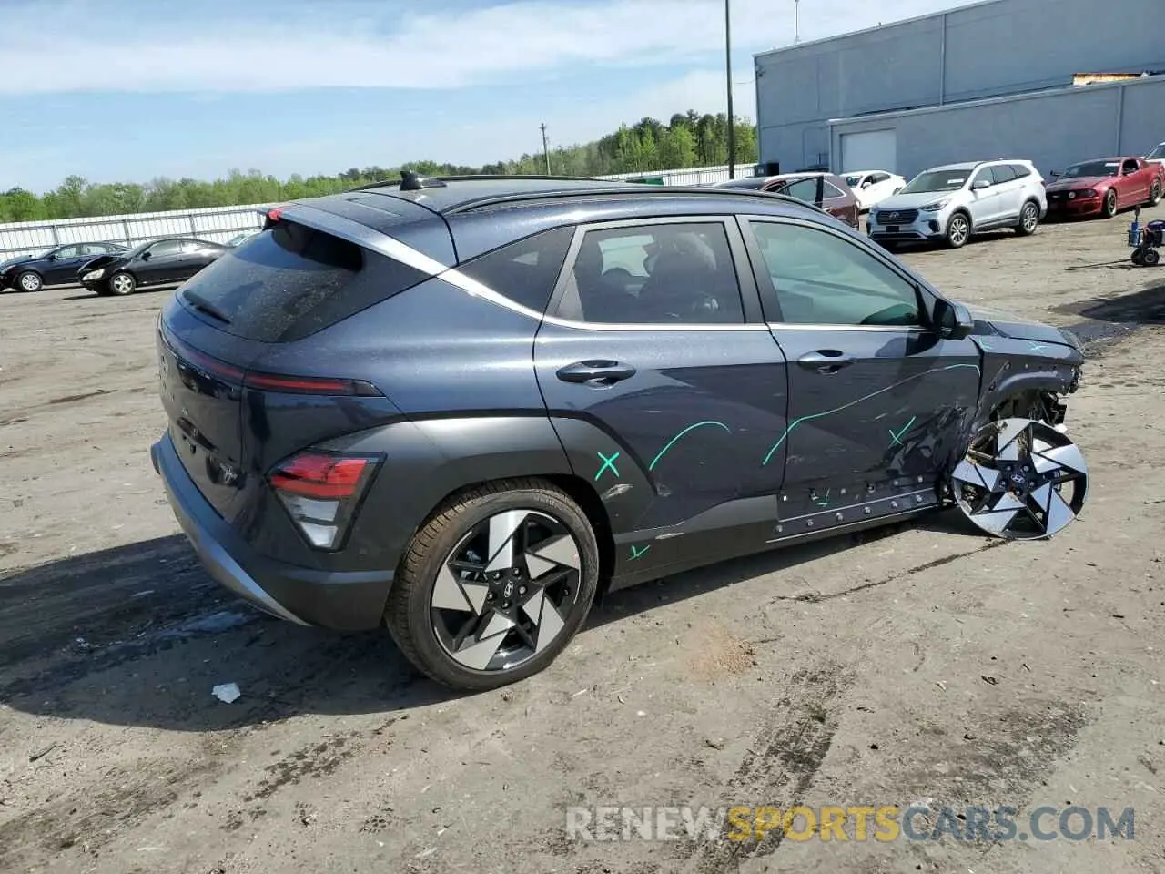 3 Photograph of a damaged car KM8HECA36SU269268 HYUNDAI KONA 2025