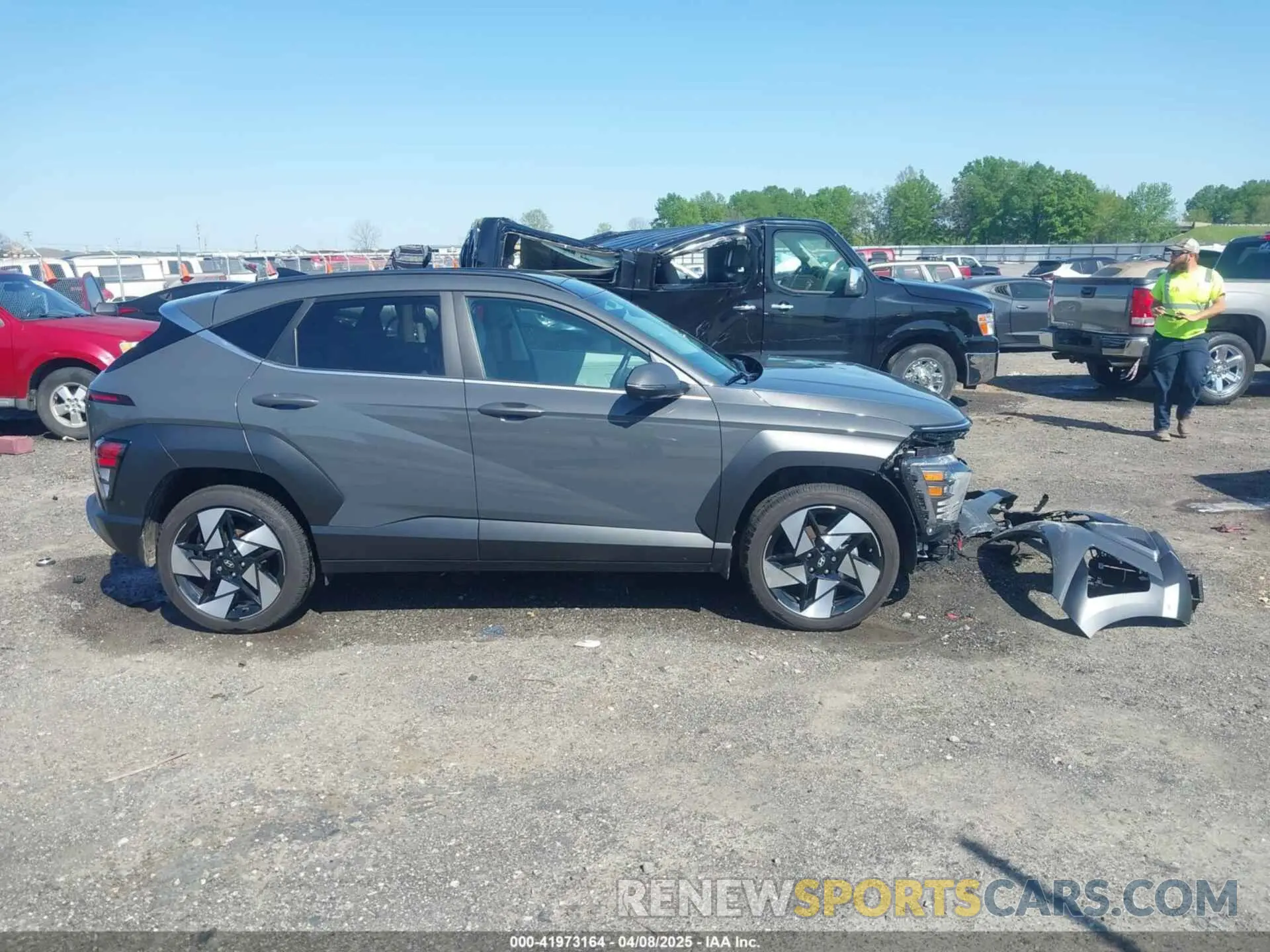 13 Photograph of a damaged car KM8HECA37SU190630 HYUNDAI KONA 2025