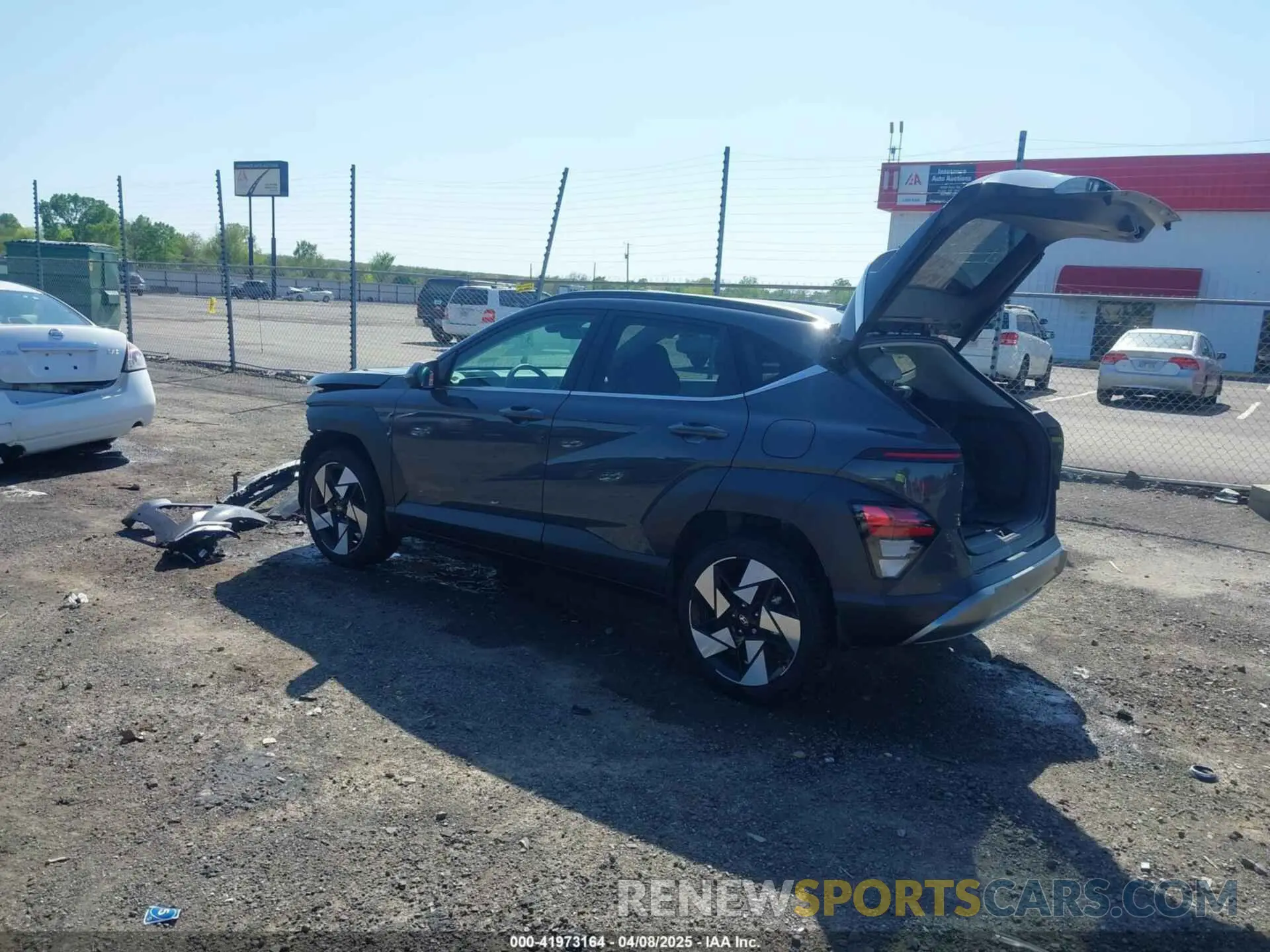 3 Photograph of a damaged car KM8HECA37SU190630 HYUNDAI KONA 2025