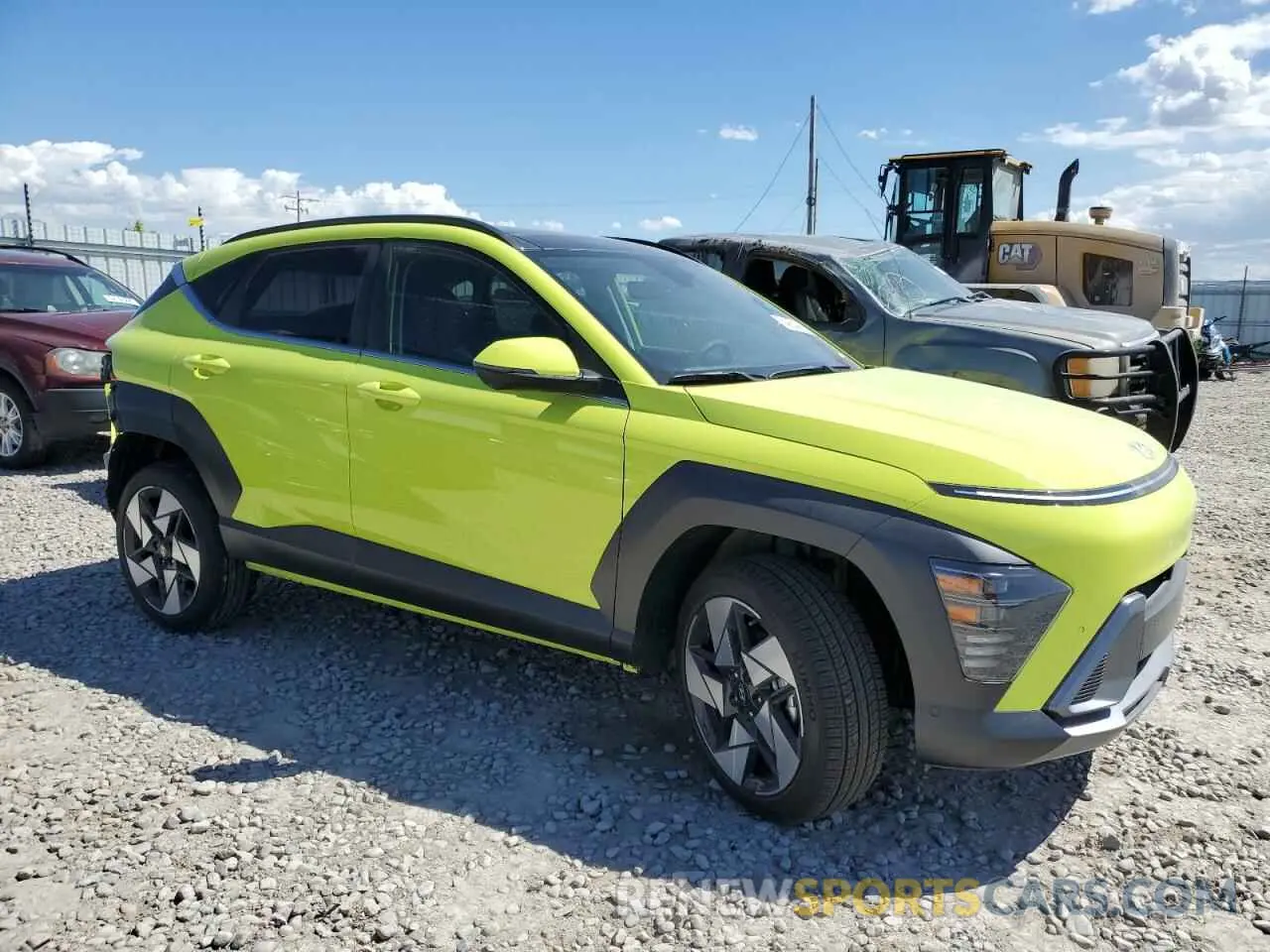 4 Photograph of a damaged car KM8HECA38SU241441 HYUNDAI KONA 2025