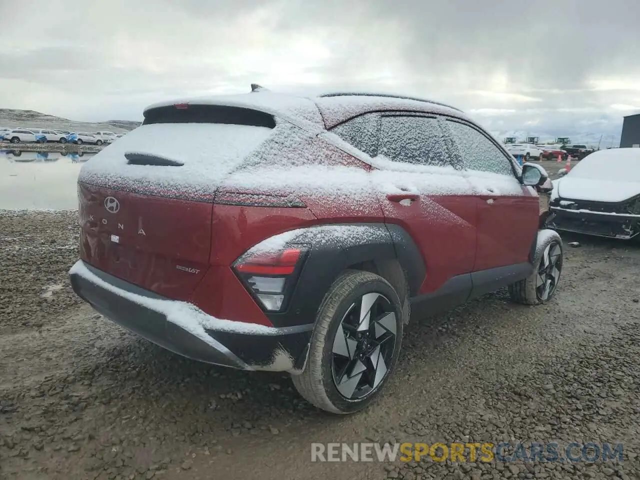 3 Photograph of a damaged car KM8HECA39SU222008 HYUNDAI KONA 2025