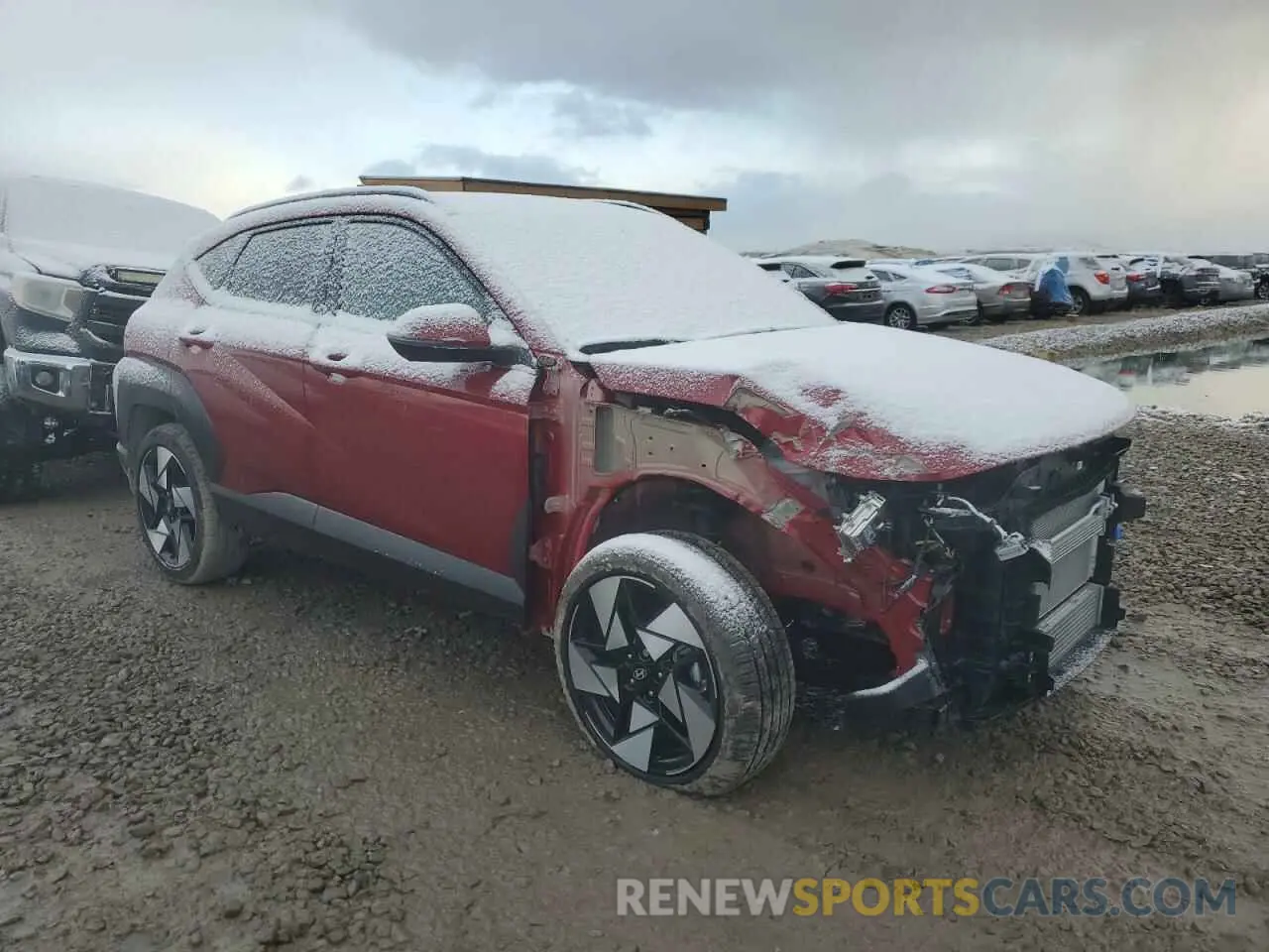 4 Photograph of a damaged car KM8HECA39SU222008 HYUNDAI KONA 2025