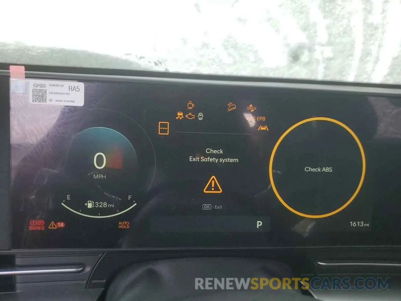 9 Photograph of a damaged car KM8HECA39SU222008 HYUNDAI KONA 2025